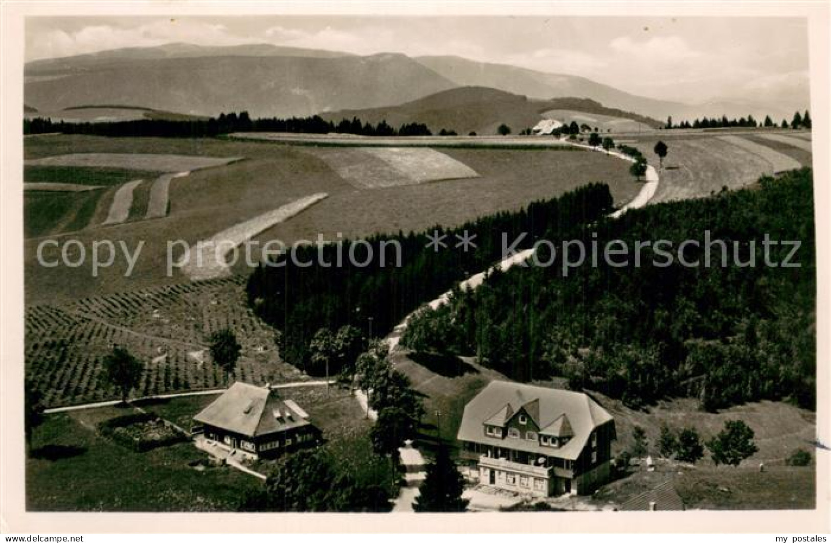 73769130 Furtwangen Hoehen Kurhotel Goldener Rabe Fliegeraufnahme Furtwangen - Furtwangen