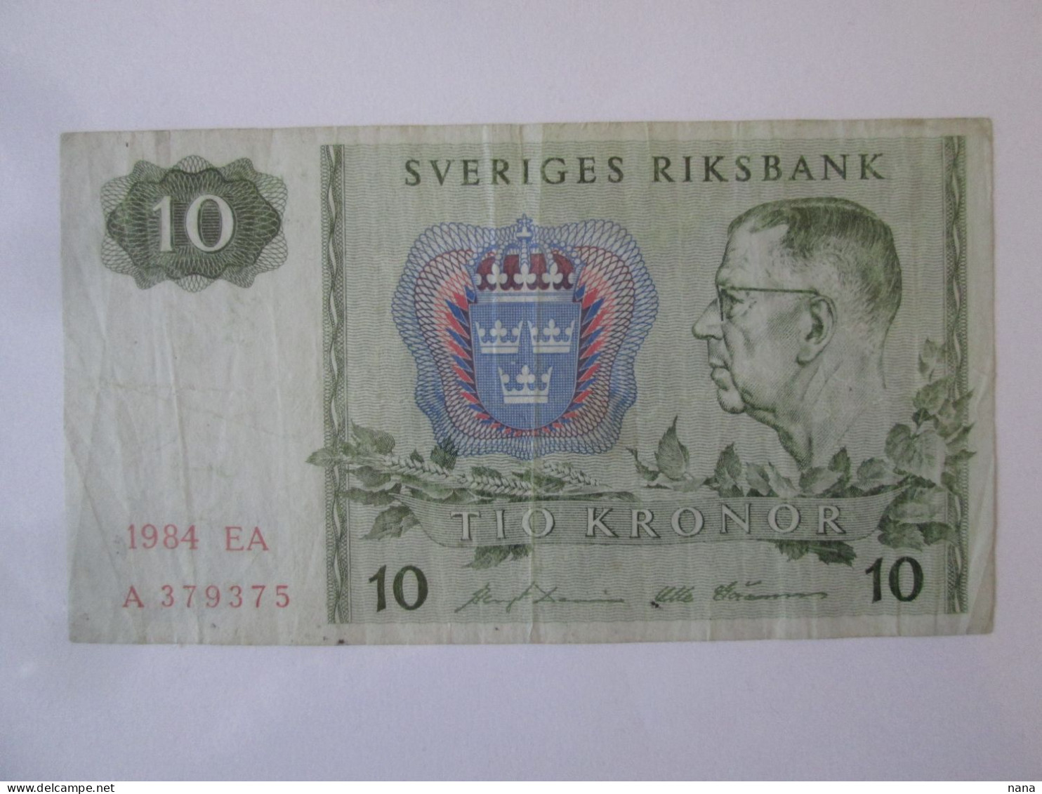 Sweden 10 Kronor 1984 Banknote - Svezia