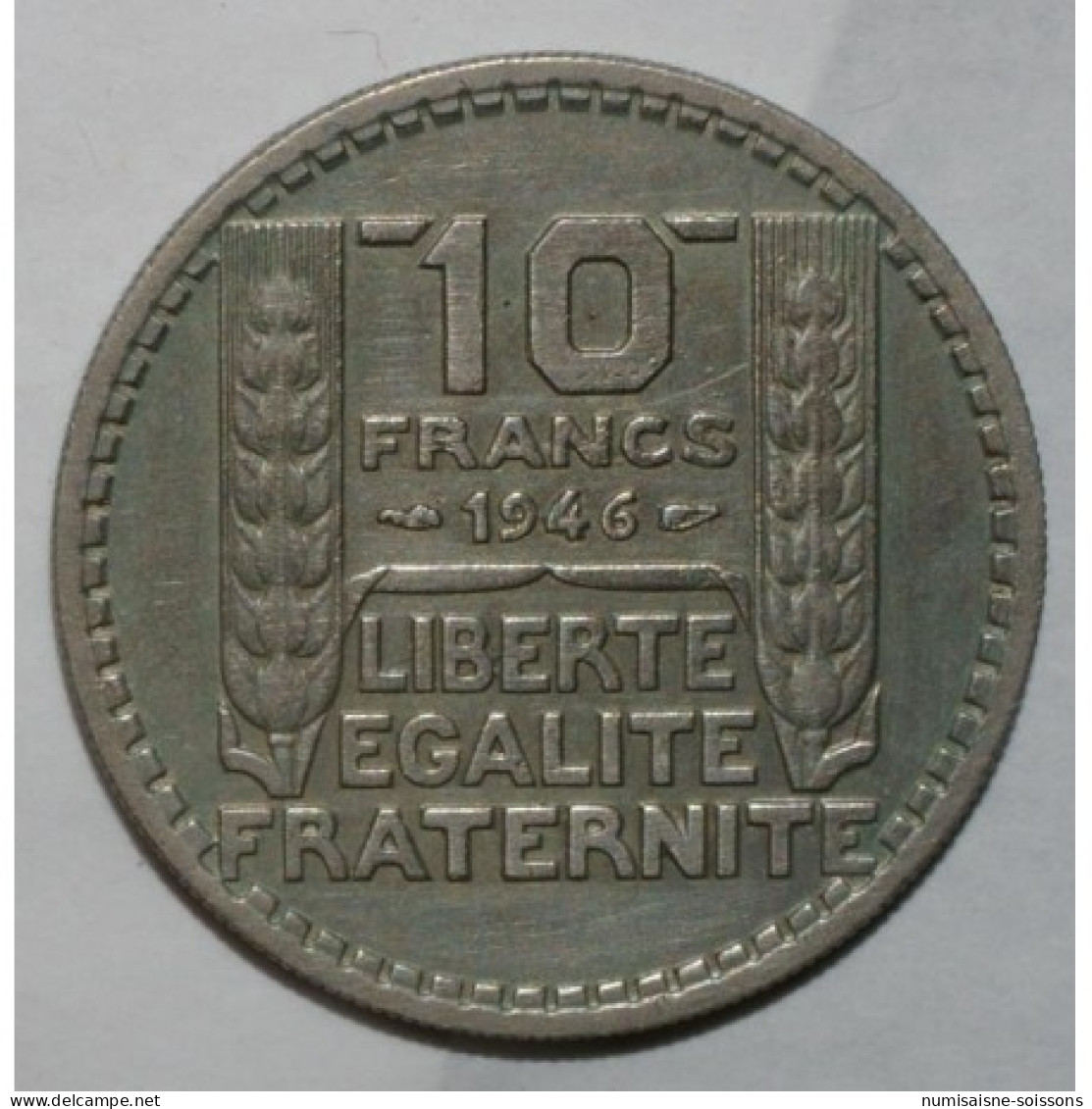 GADOURY 810 - 10 FRANCS 1946 B TYPE TURIN RAMEAUX LONGS - TTB+ - KM 908.2 - 10 Francs