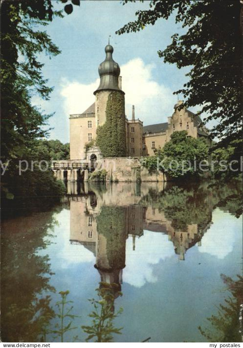 72528286 Gemen Jugendburg Wasserspiegelung Gemen - Borken