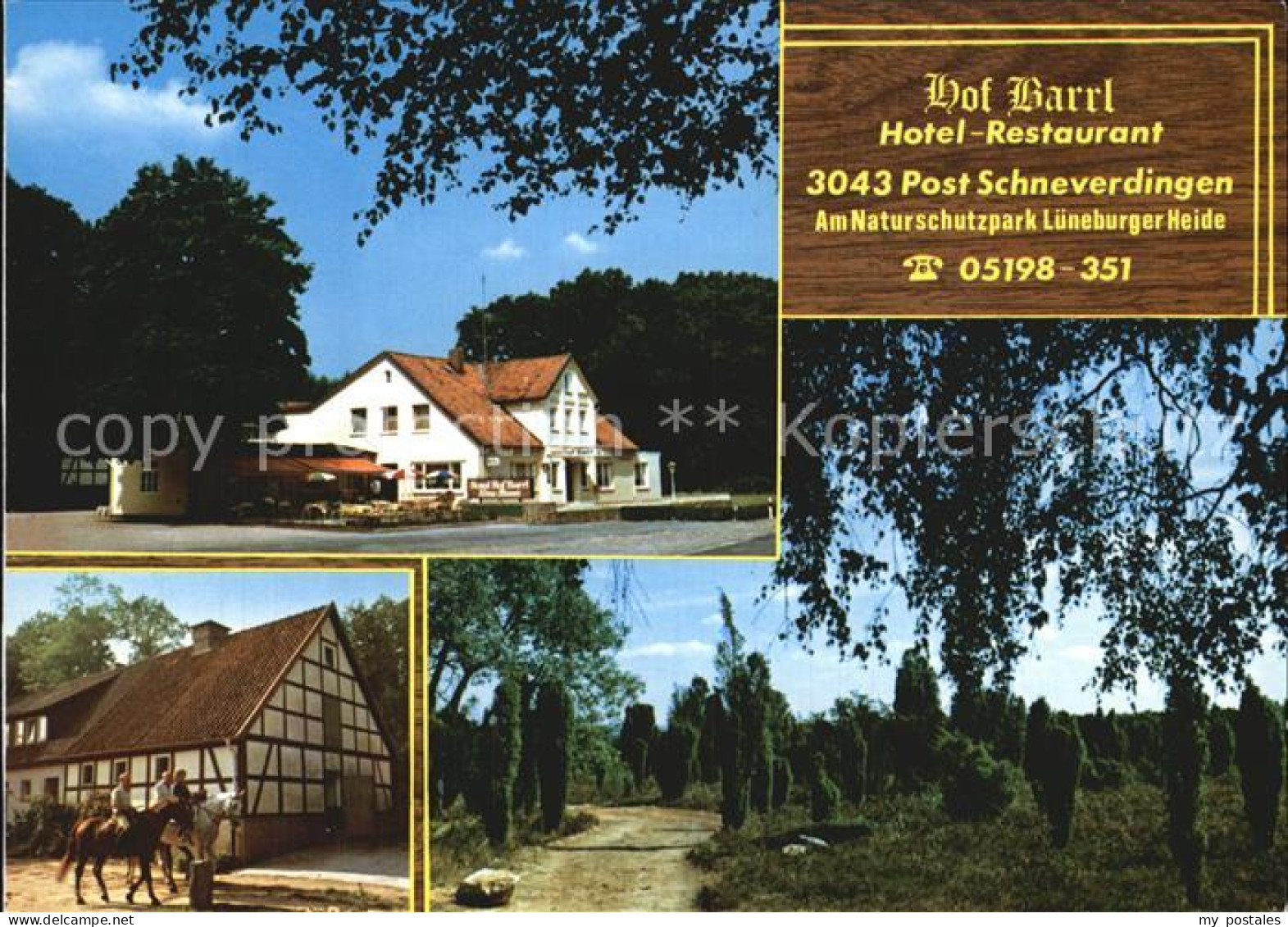 72527810 Schneverdingen Hof Barrl Hotel Restaurant Schneverdingen - Schneverdingen