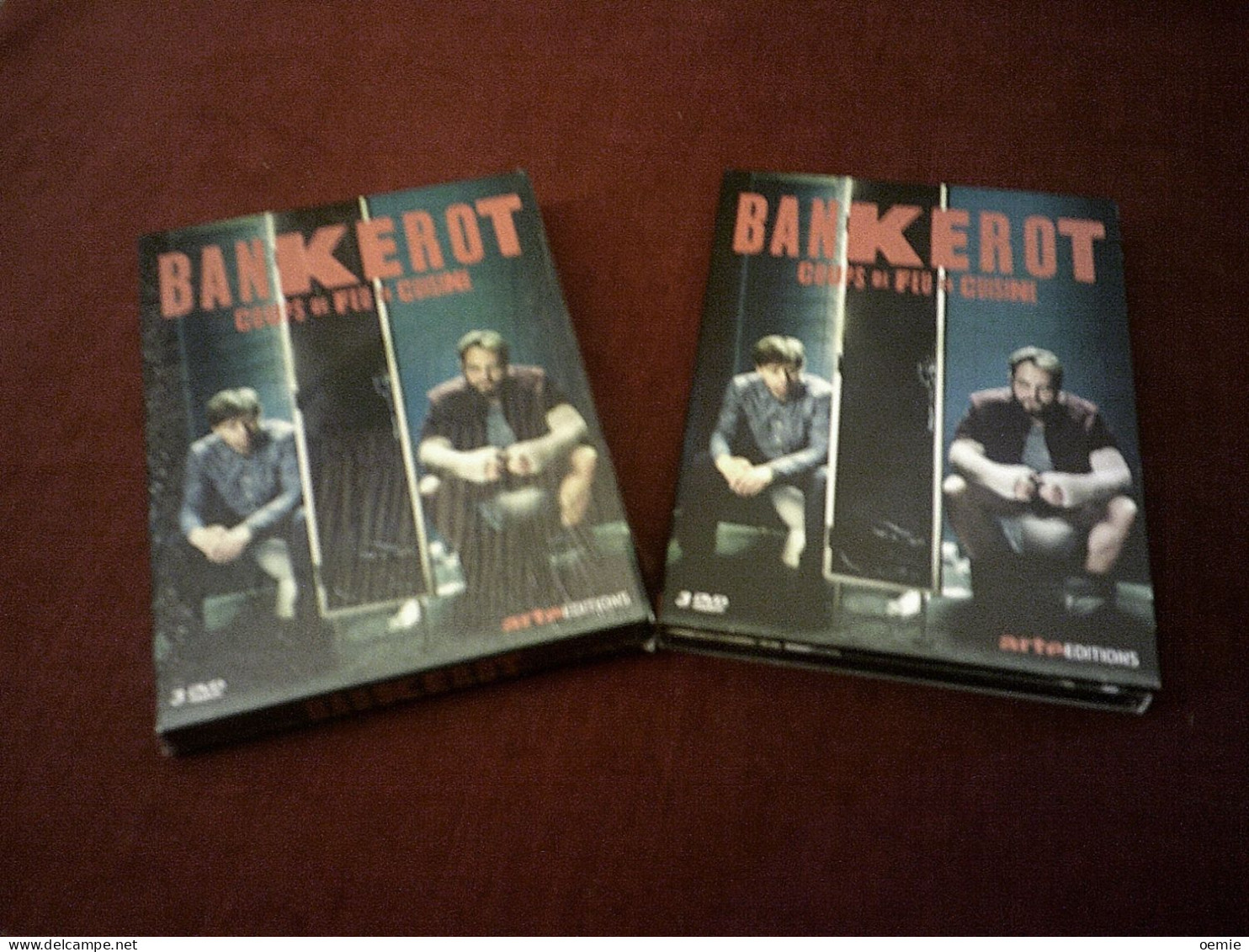 BANKEROT  COUPS DE FEU EN CUISINE  3 DVD  6H40 - Collections, Lots & Séries