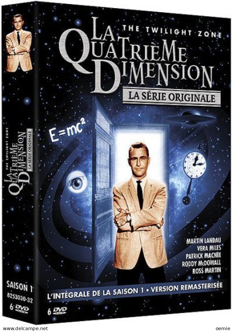 LA QUATRIEME DIMENSION  L'INTEGRALE DE LA SAISON 1 / 6 DVD VERSION REMASTERISEE 36 EPISODES - Colecciones & Series