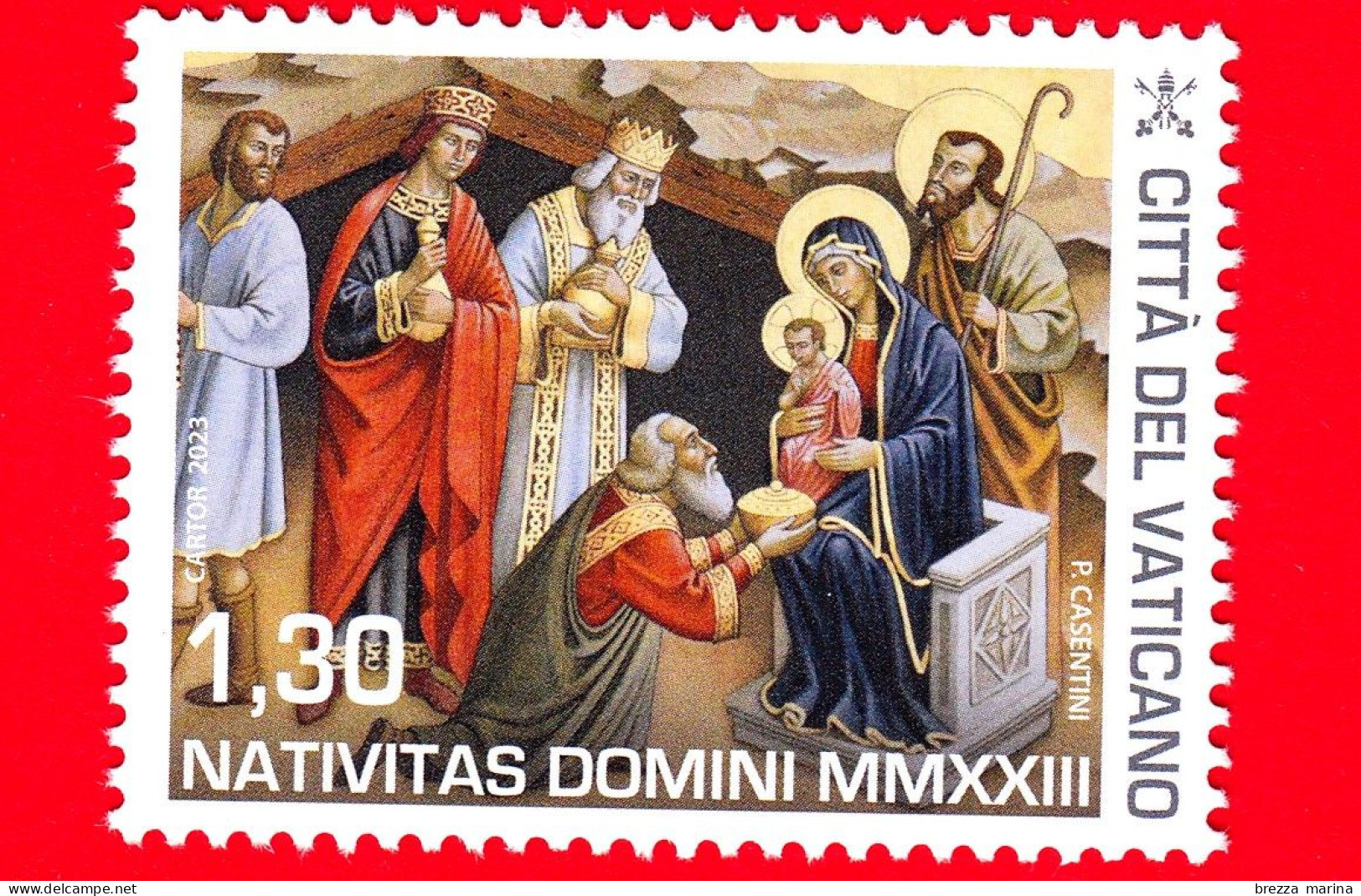 Nuovo - MNH - VATICANO - 2023 - Santo Natale 2023 - “l’Adorazione Dei Magi” – 1.30 - Nuovi