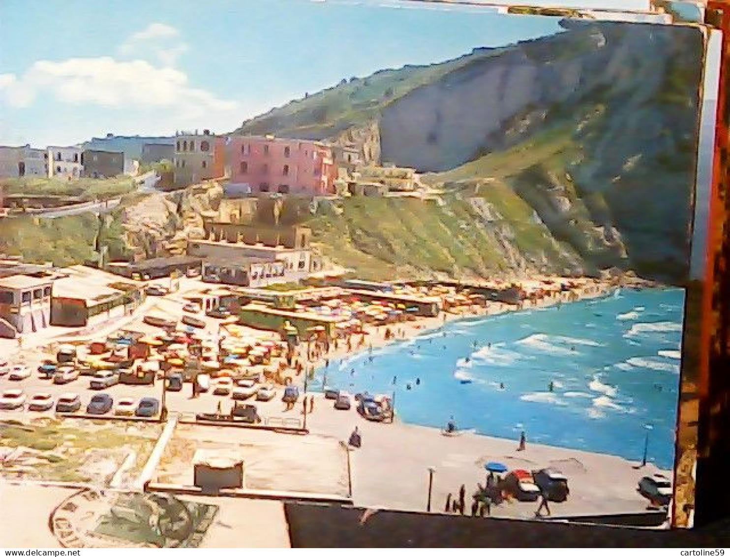 POZZUOLI - TORREGAVETA - NAPOLI - SPIAGGIA ROMANA VB1975  JT6656 - Pozzuoli