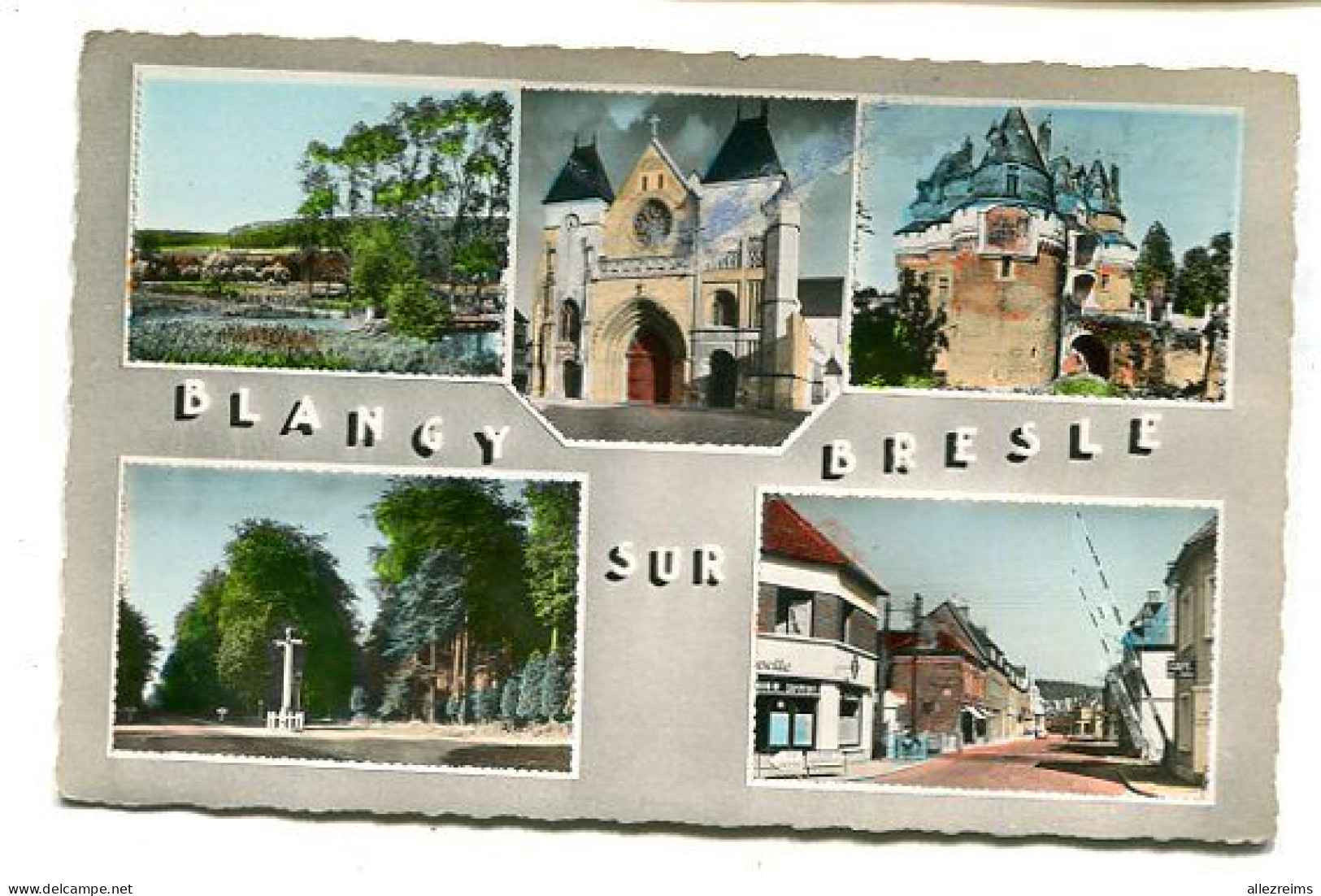 CPsm  76 : BLANGY Sur BRESLE   Multi Vues   A    VOIR  !!!!!! - Blangy-sur-Bresle