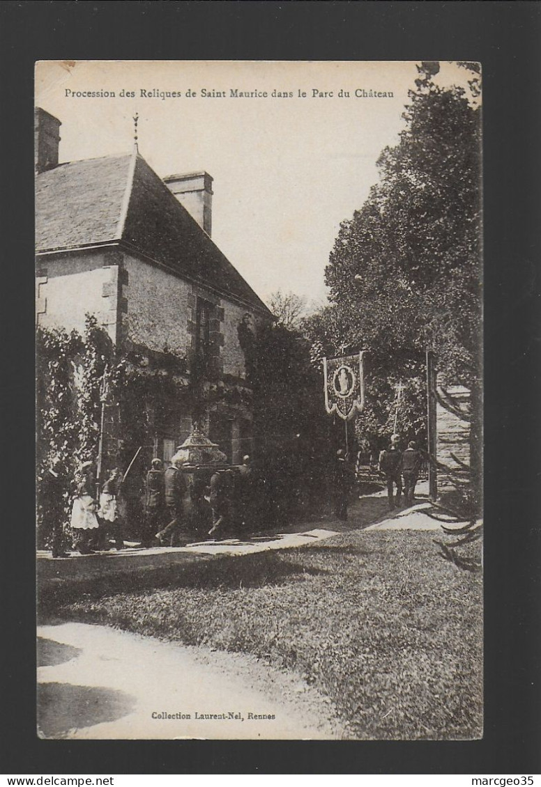 29 St Maurice Clohars Carnoët Procession Des Reliques De St Maurice Dans Le Parc Du Chateau  édit. Laurent Nel - Clohars-Carnoët