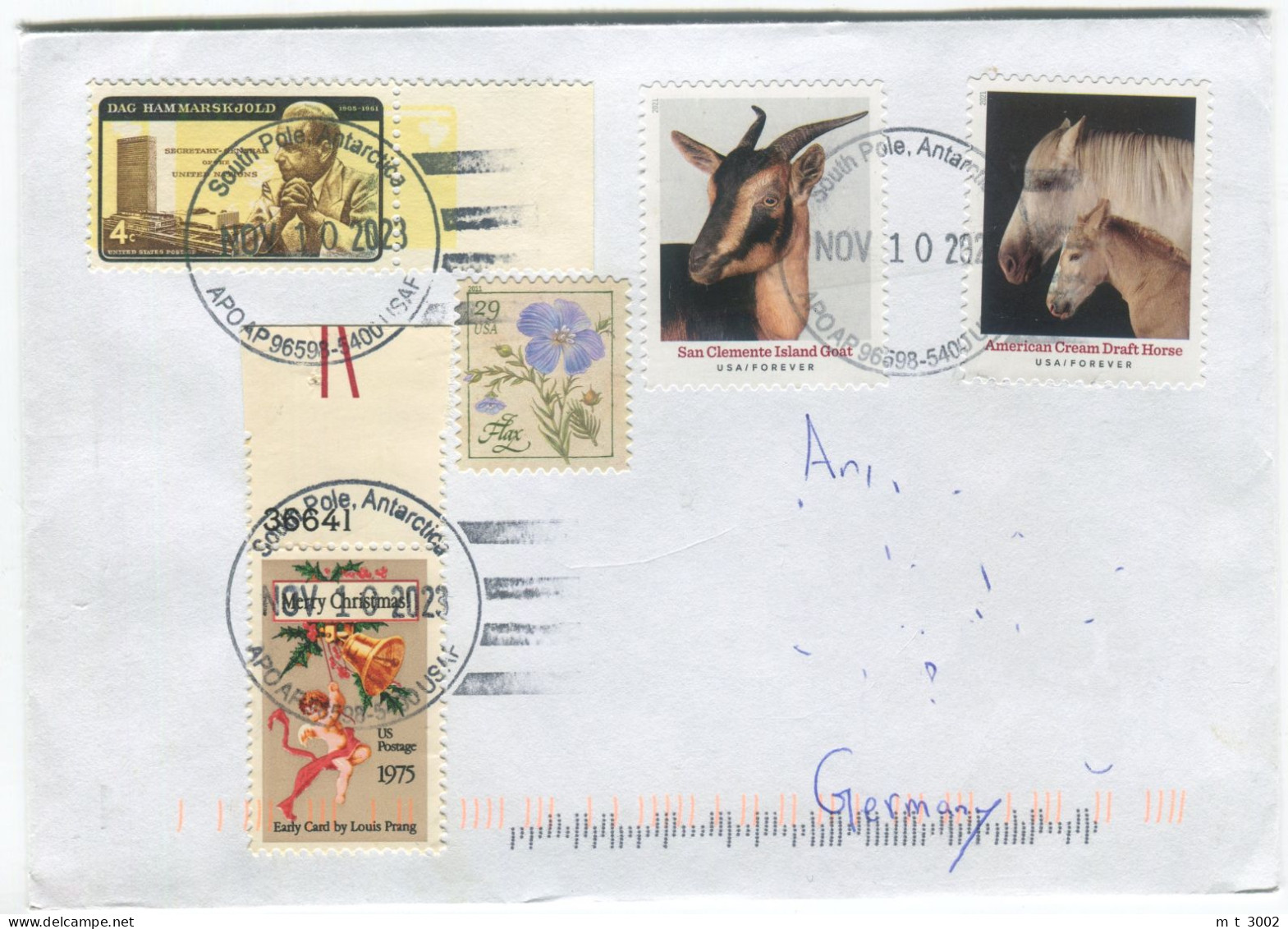 Cover 2023 USA South Pole APO 96698 - Other & Unclassified