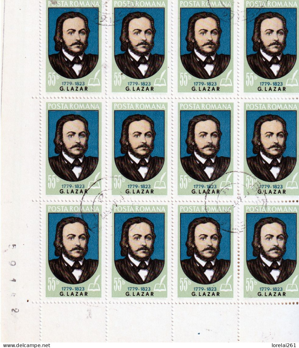 1973 - Personnalités FULL X 15 - Full Sheets & Multiples