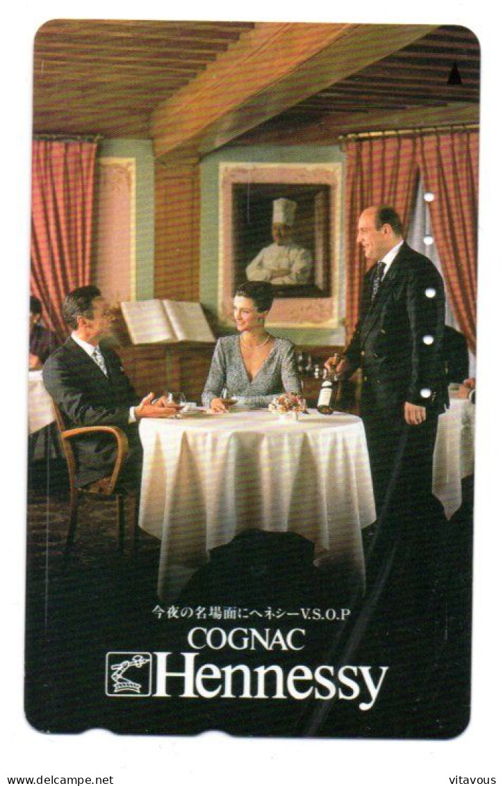 Cognac Hennessy Vin Vine Alcool  Télécarte Japon Phonecard ( D 1014) - Food