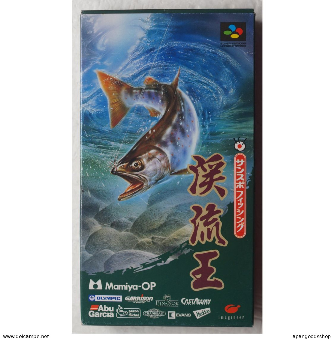 Super Famicom Sun Sport Fishing Keiryu Ou  SHVC-IO - Super Famicom