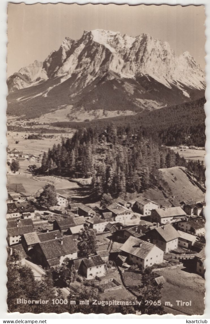 Biberwier 1000 M Mit Zugspitzmassiv 2965 M, Tirol  - (Österreich/Austria) - Reutte