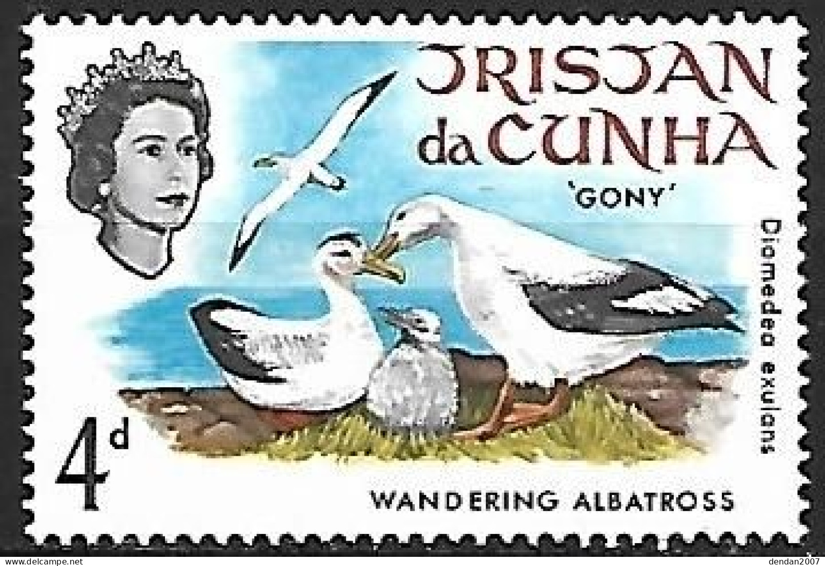 Tristan Da Cunha - MNH ** 1968 :  Wandering Albatross  -  Diomedea Exulans - Albatros