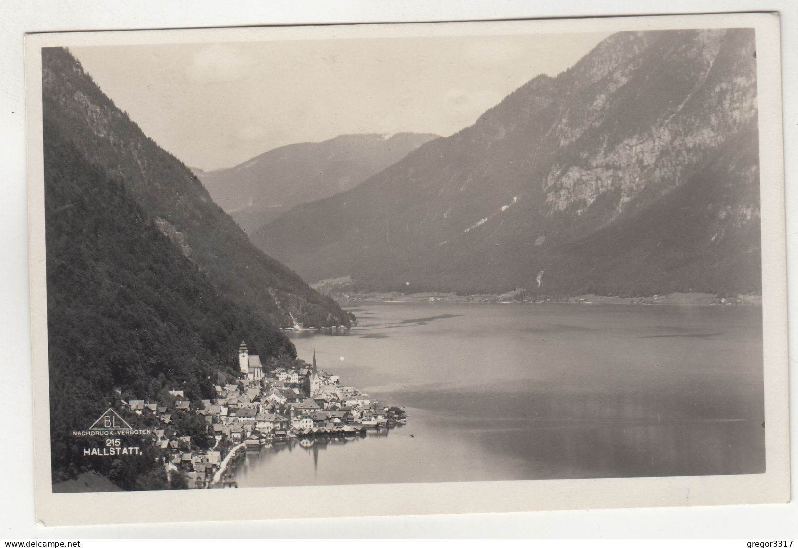 E4203) HALLSTATT - FOTO AK 1935 - Hallstatt