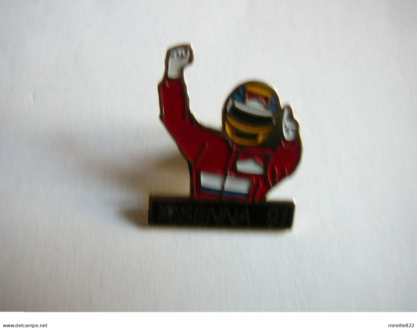 Pin's  Arthur Senna 91 - F1