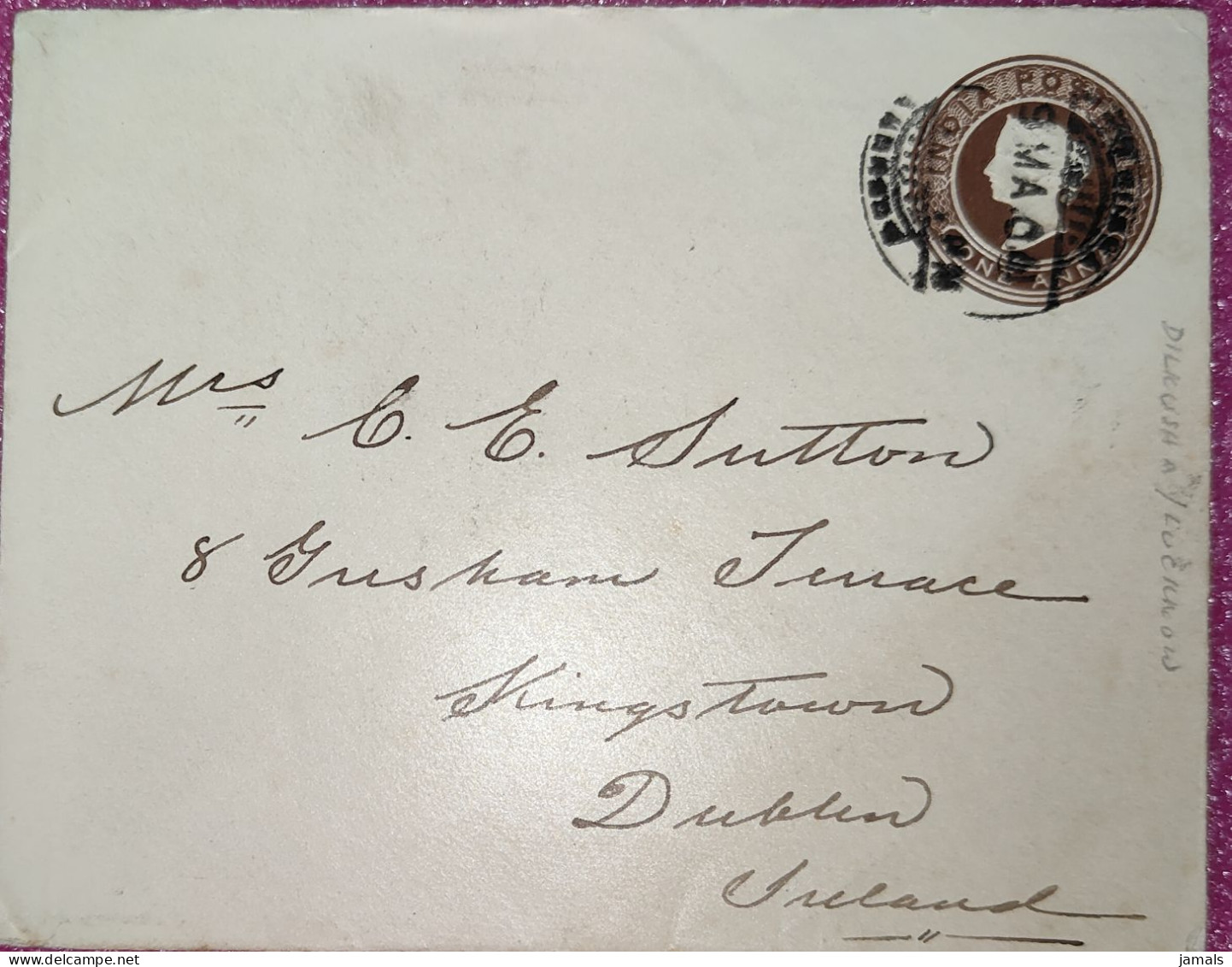 Br Queen Victoria Postal Stationery Envelope - 1882-1901 Empire