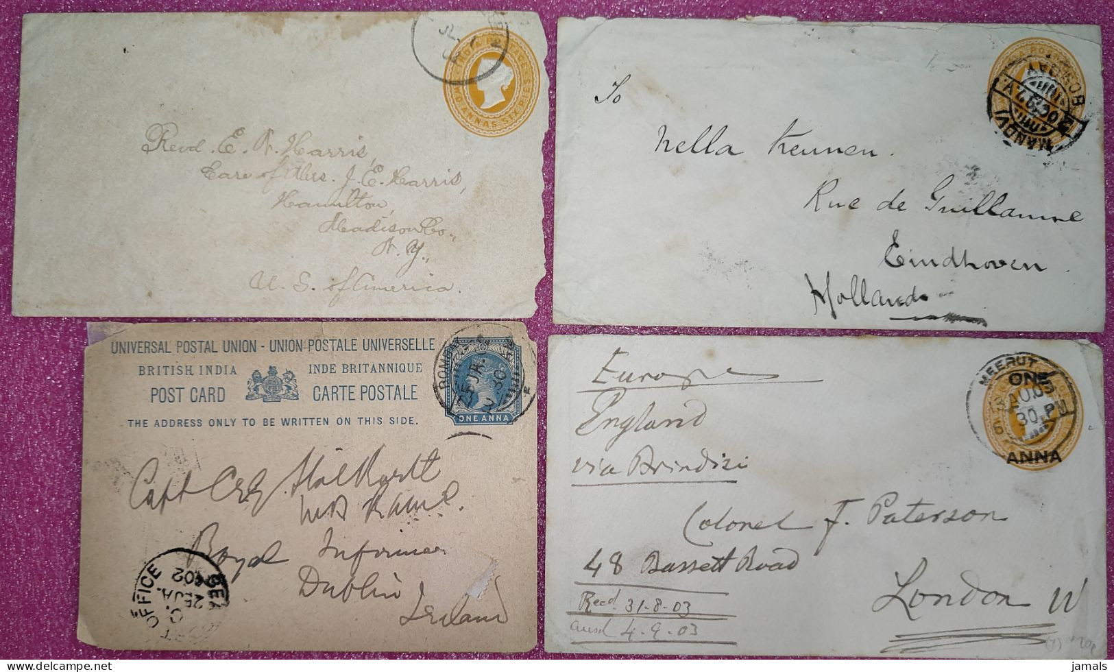 Br Queen Victoria Postal Stationery Envelope - 1882-1901 Keizerrijk