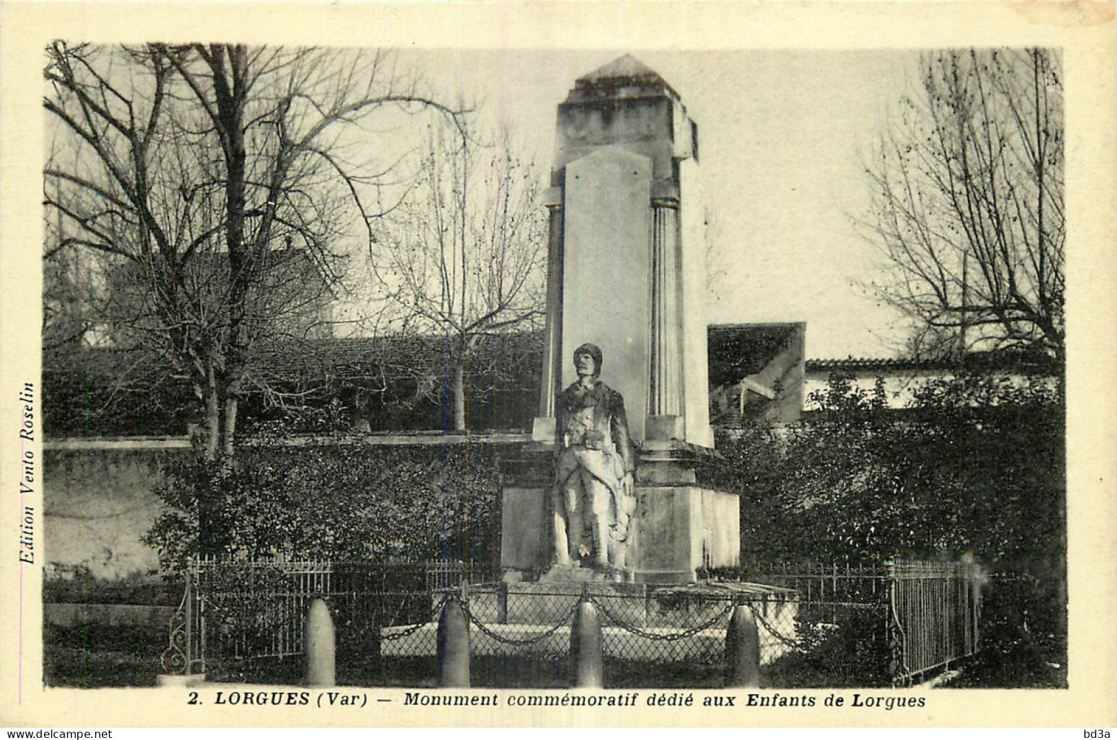 83 - LORGUES - MONUMENT AUX MORTS - Lorgues