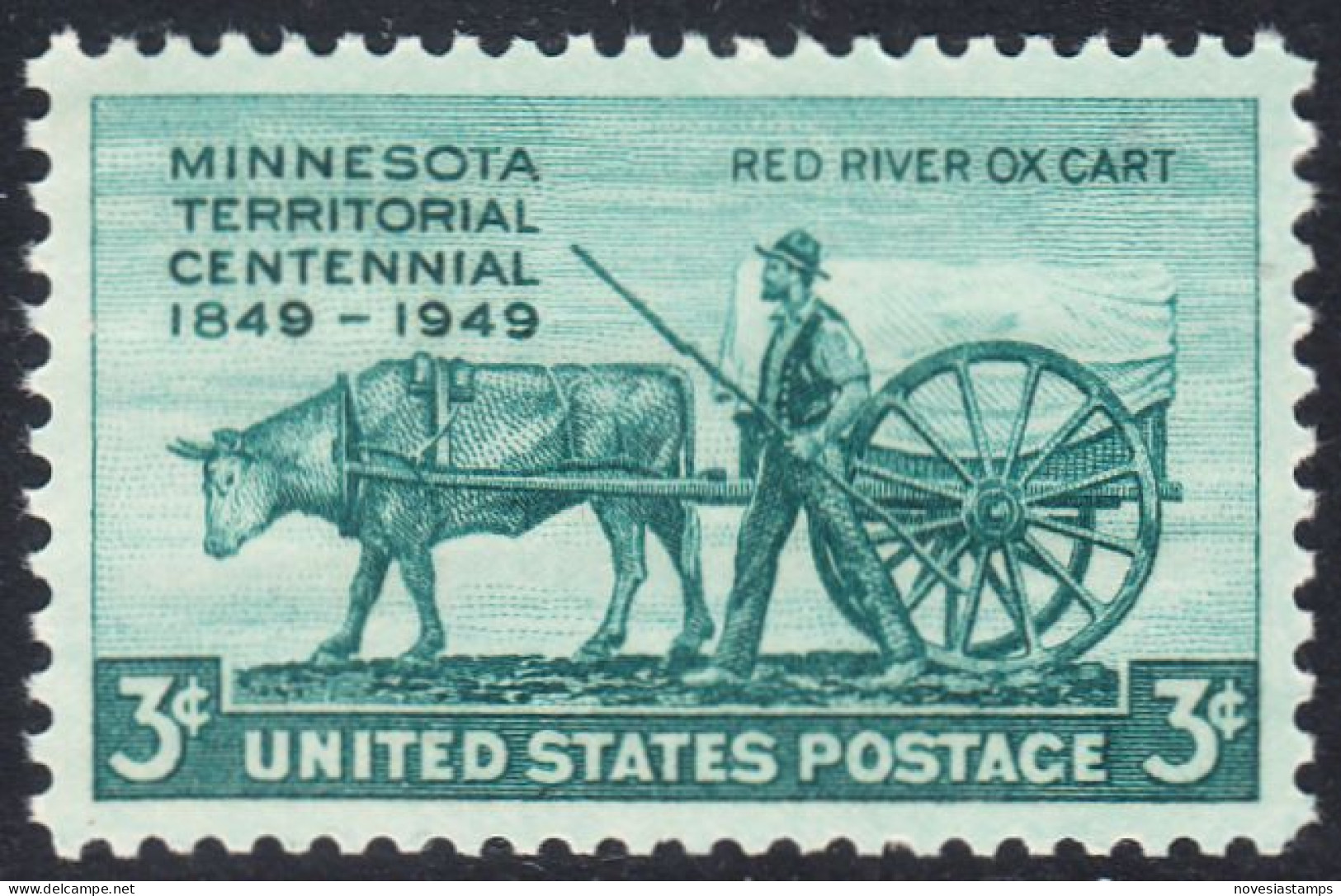!a! USA Sc# 0981 MNH SINGLE (a3) - Minnesota Territory - Unused Stamps