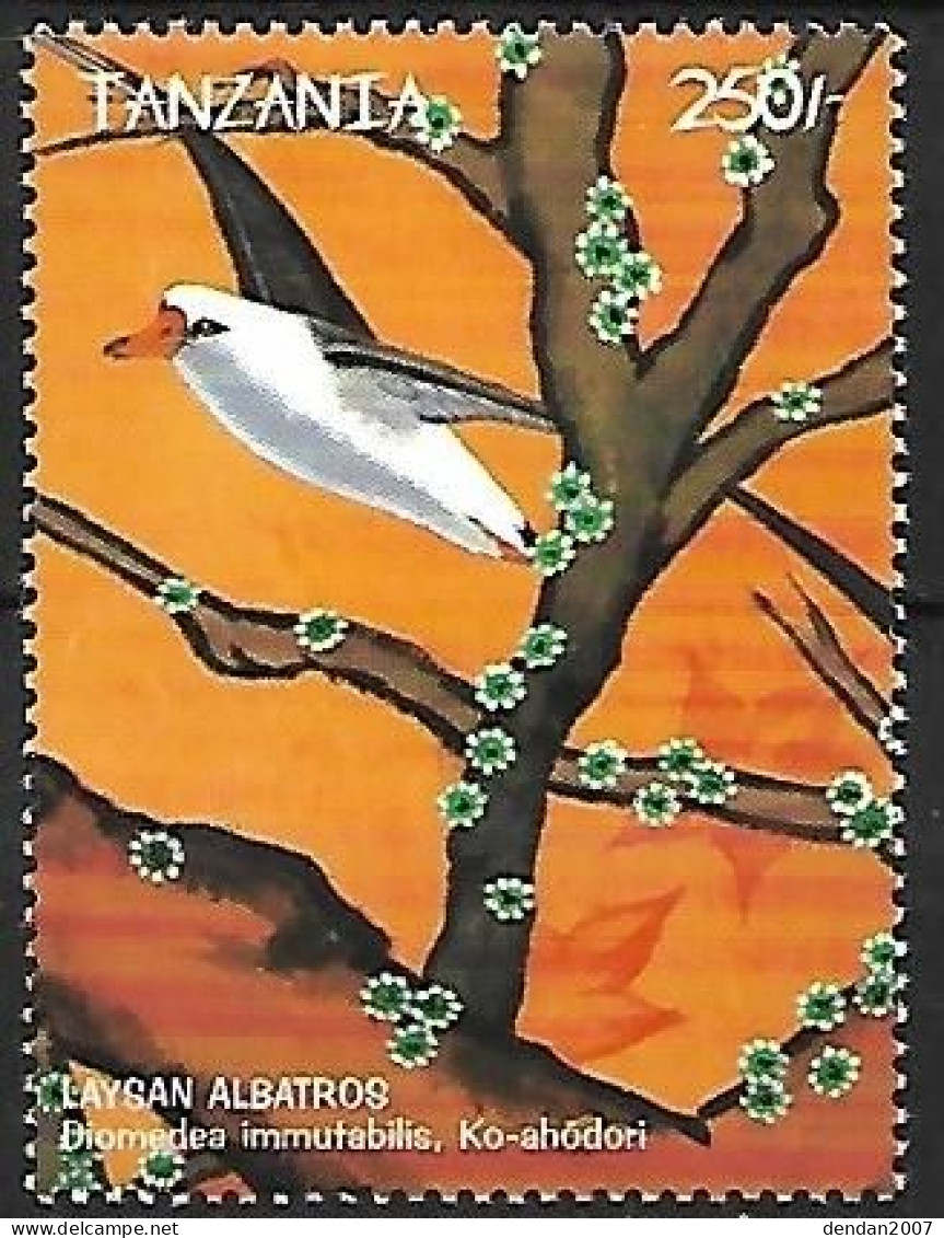 Tanzania - MNH ** 1999 :    Laysan Albatross  -  Phoebastria Immutabilis - Marine Web-footed Birds