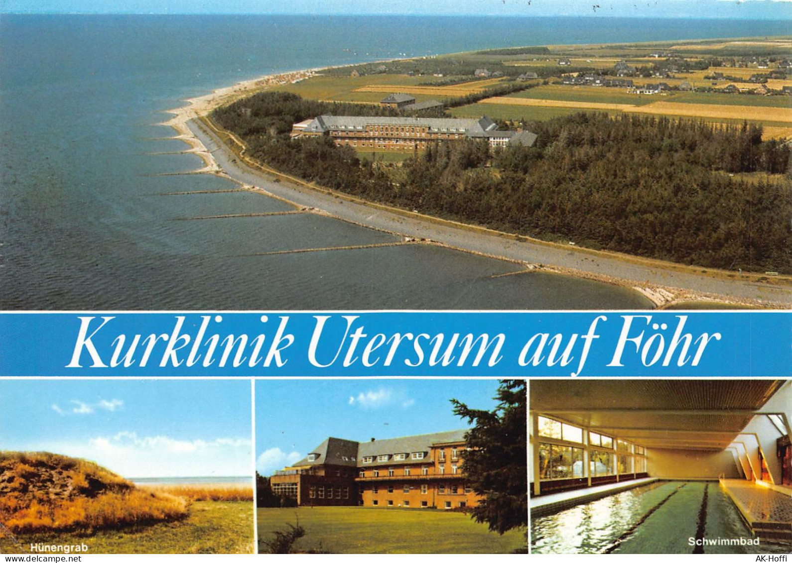 Kurklinik Utersum Auf Föhr - Mehrbildkarte (726) - Föhr