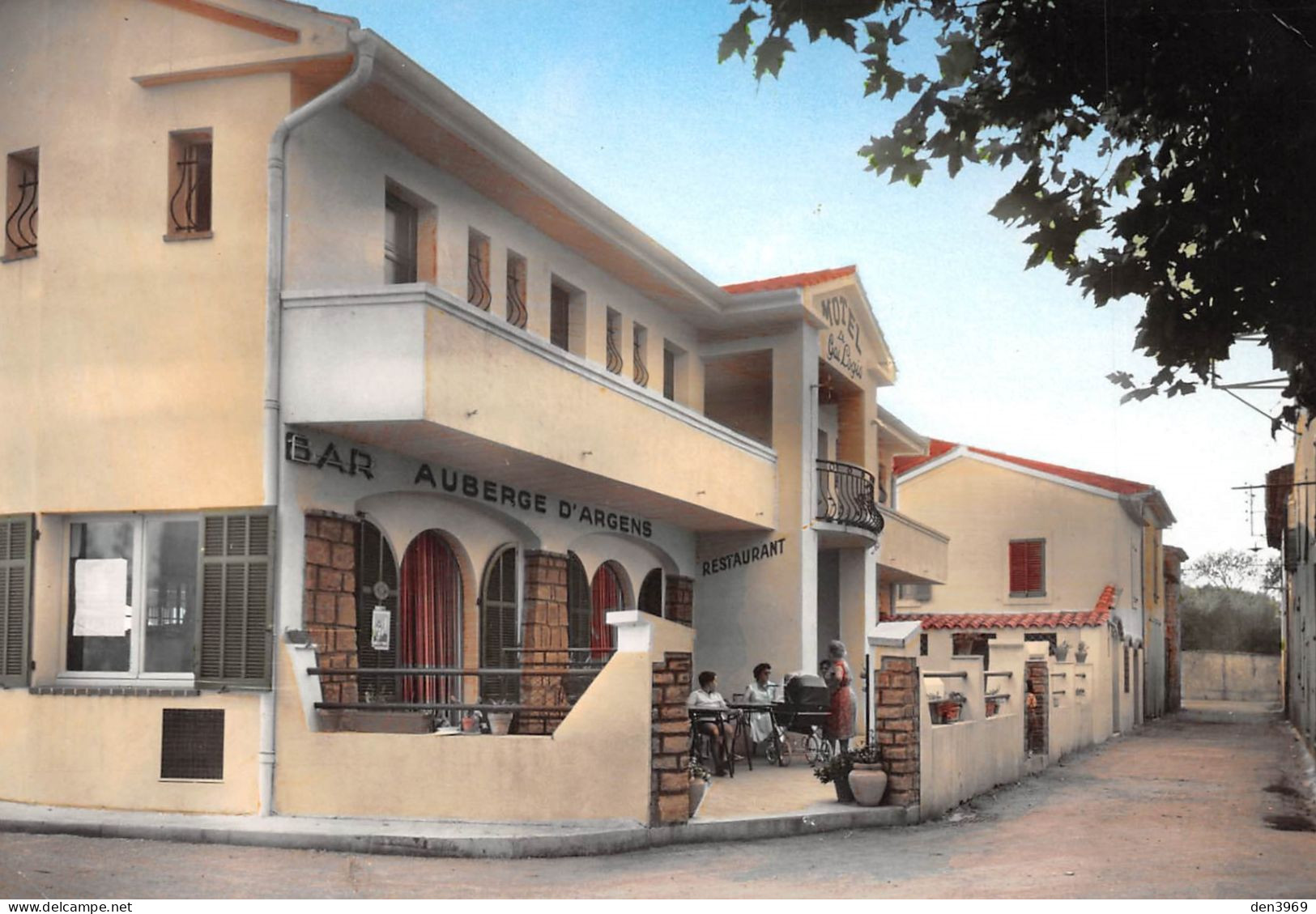 ROQUEBRUNE-sur-ARGENS (Var) - Motel Gai Logis Et Auberge D'Argens - Bar-Restaurant - Voyagé 1966 (2 Scans) - Roquebrune-sur-Argens