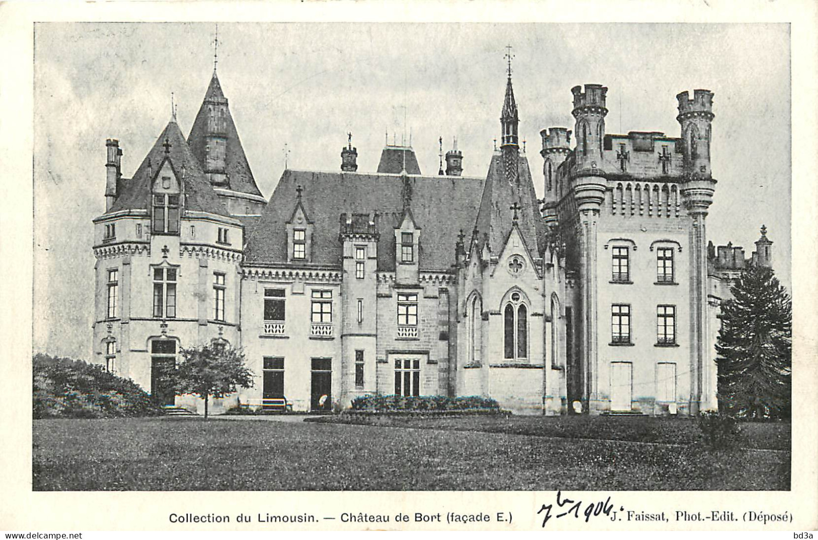 87 - COLLECTION DU LIMOUSIN - CHÂTEAU DE BORT - Saint Priest Taurion