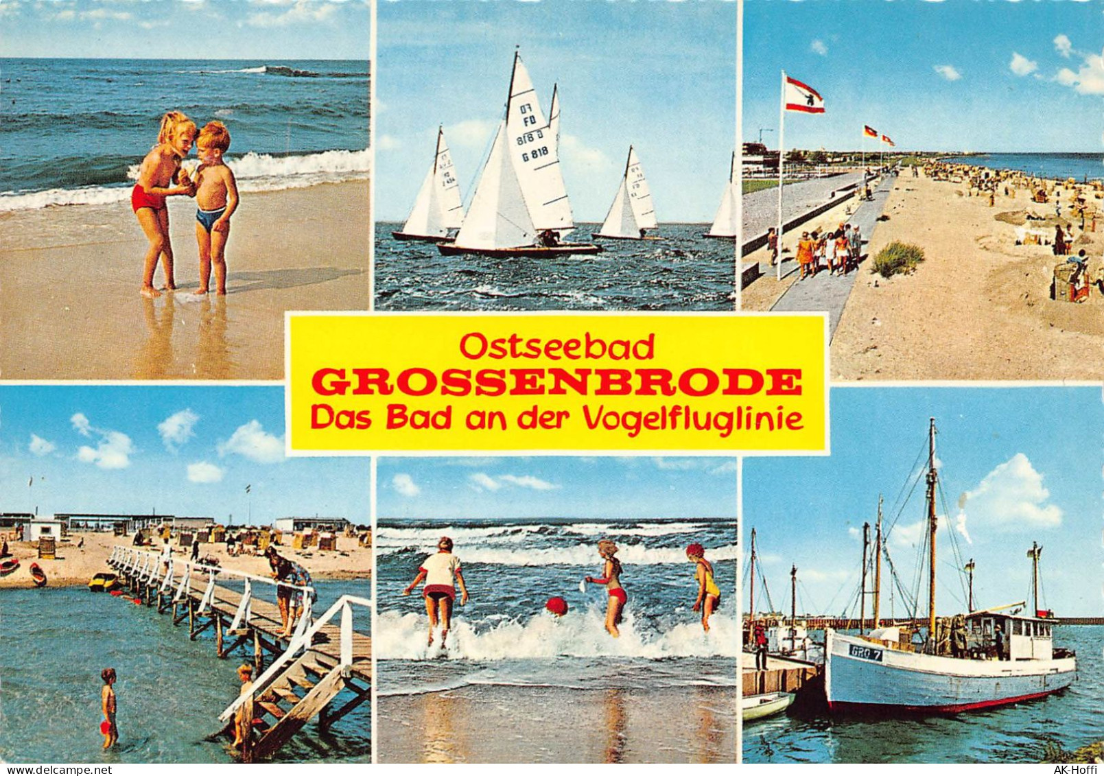 Ostseebad GROSSENBRODE - Mehrbildkarte (739) - Oldenburg (Holstein)