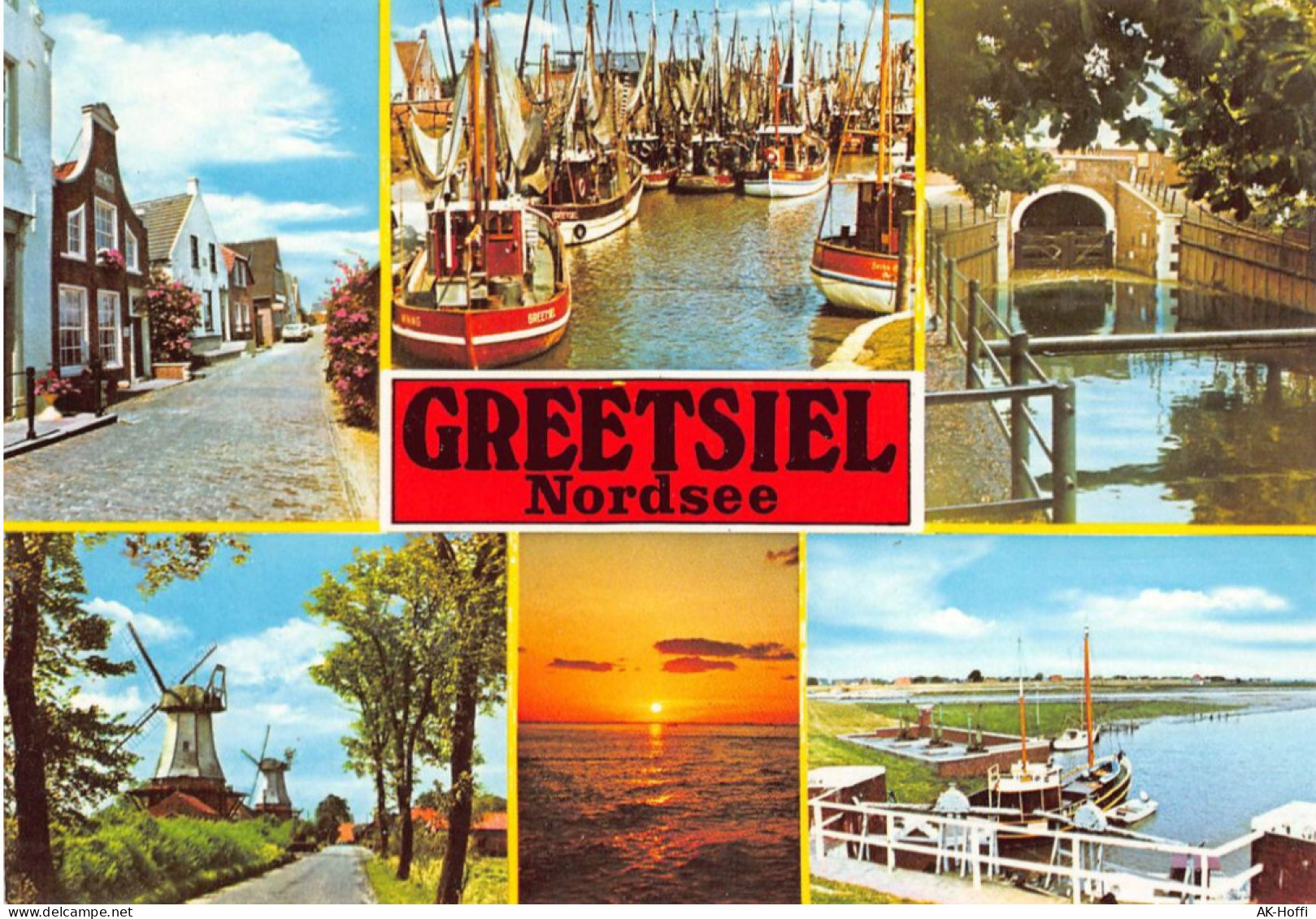 GREETSIEL - Mehrbildkarte (751) - Aurich