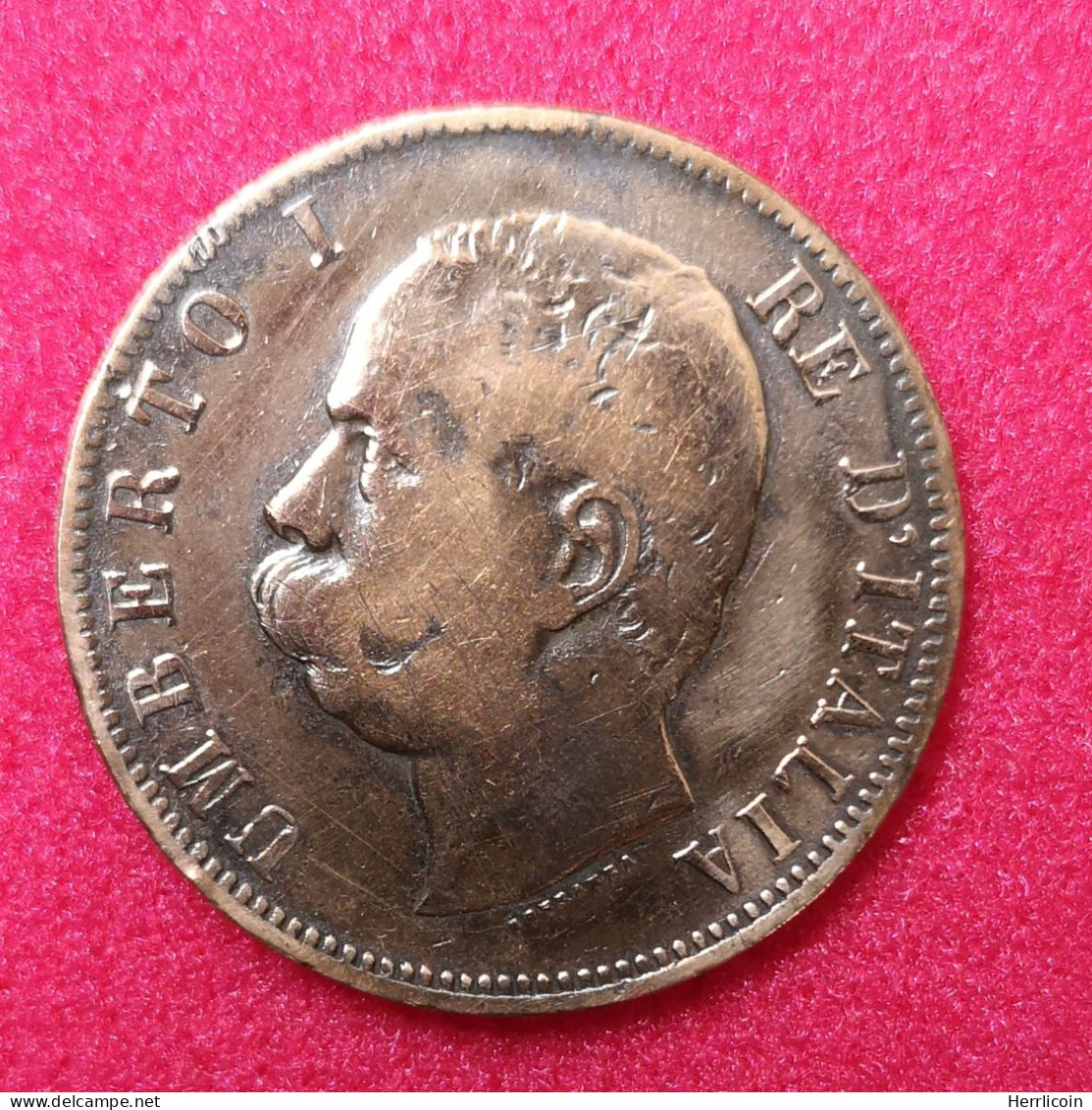 1893 BI - 10 Centesimi Umberto Ier - Italie [KM#207] - 1878-1900 : Umberto I.