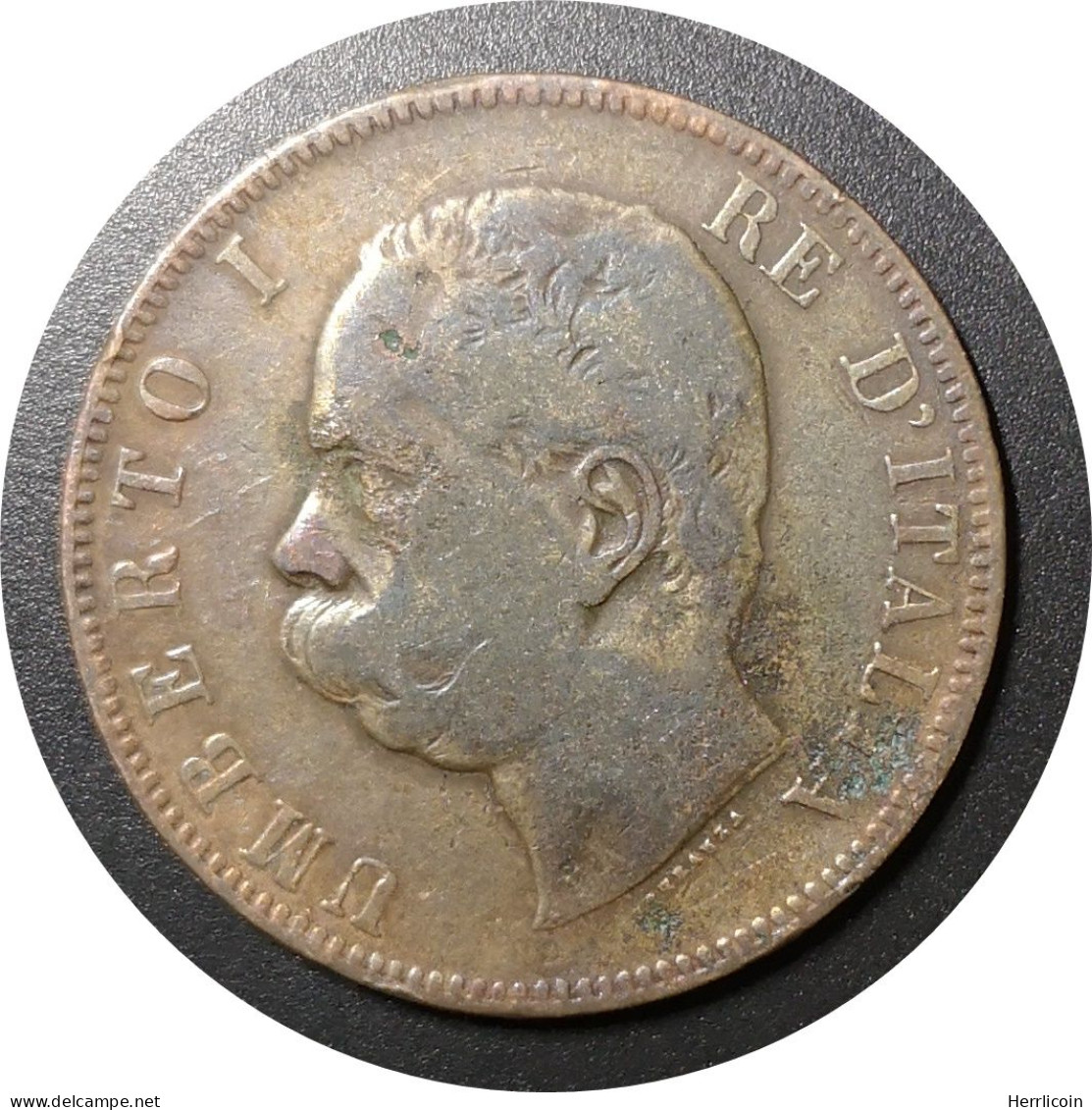 1893 BI - 10 Centesimi Umberto Ier - Italie [KM#207] - 1878-1900 : Umberto I