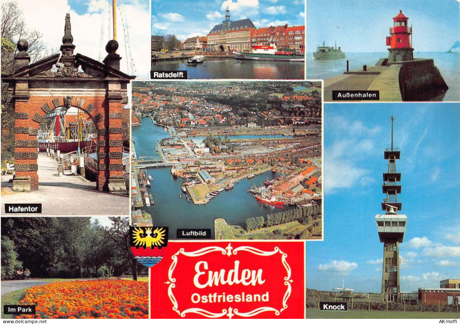 Emden - Mehrbildkarte (756) - Emden
