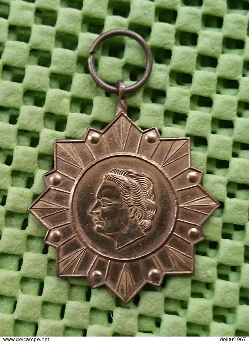 Medaille -  Sportwedstrijd O.V. Heerlen 1968-  Original Foto  !! Medallion  Dutch - Sonstige & Ohne Zuordnung