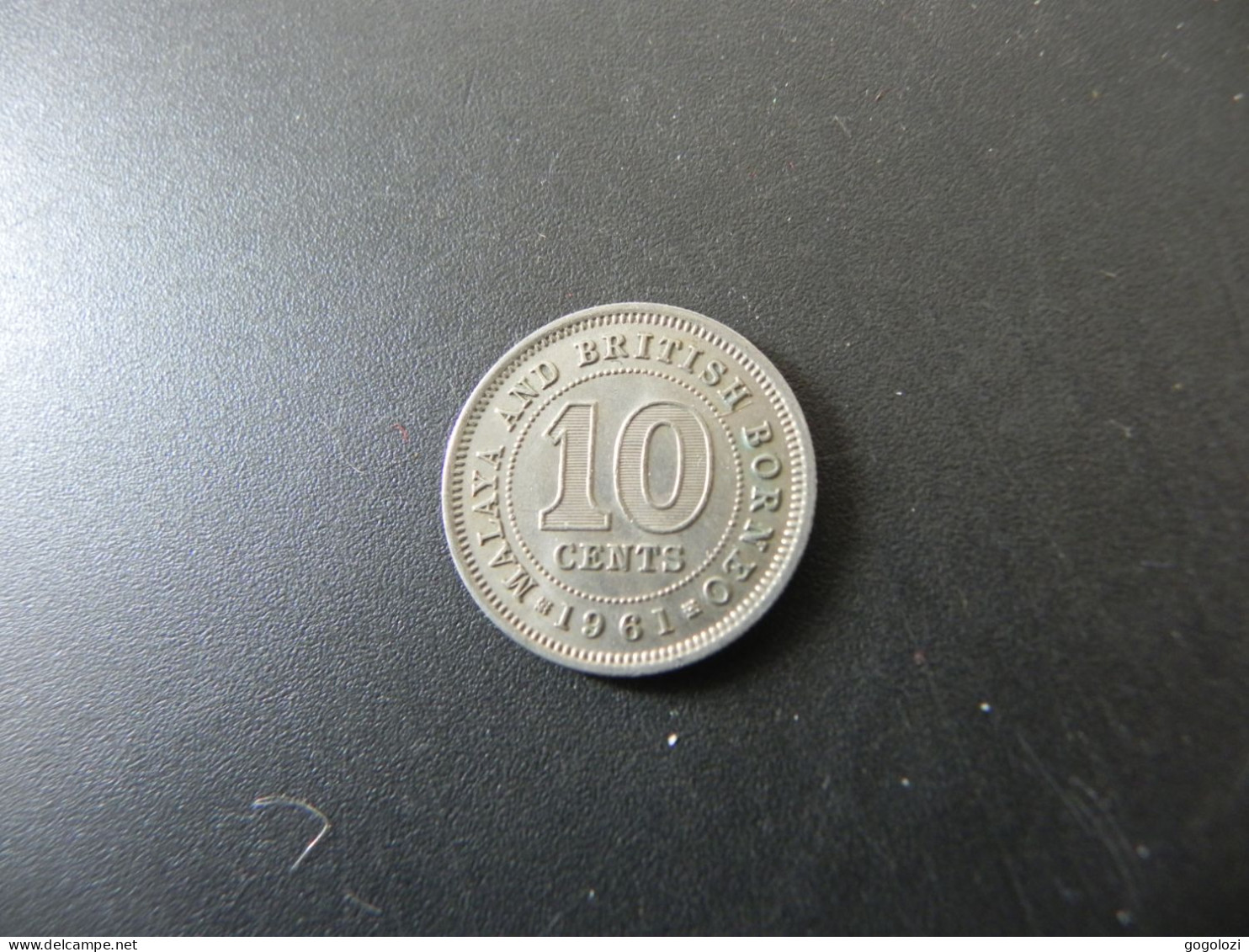 Malaya And British Borneo 10 Cents 1961 - Maleisië