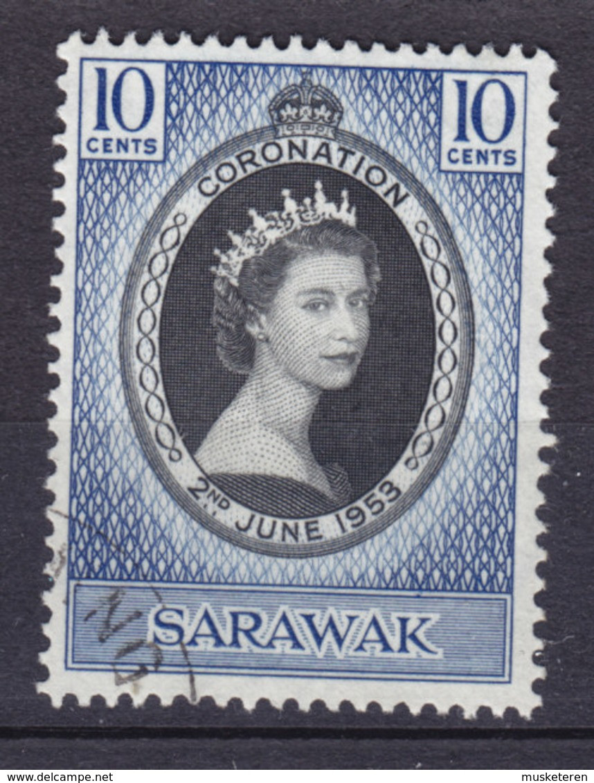 Sarawak 1953 Mi. 187    10 C. QEII Coronation - Sarawak (...-1963)