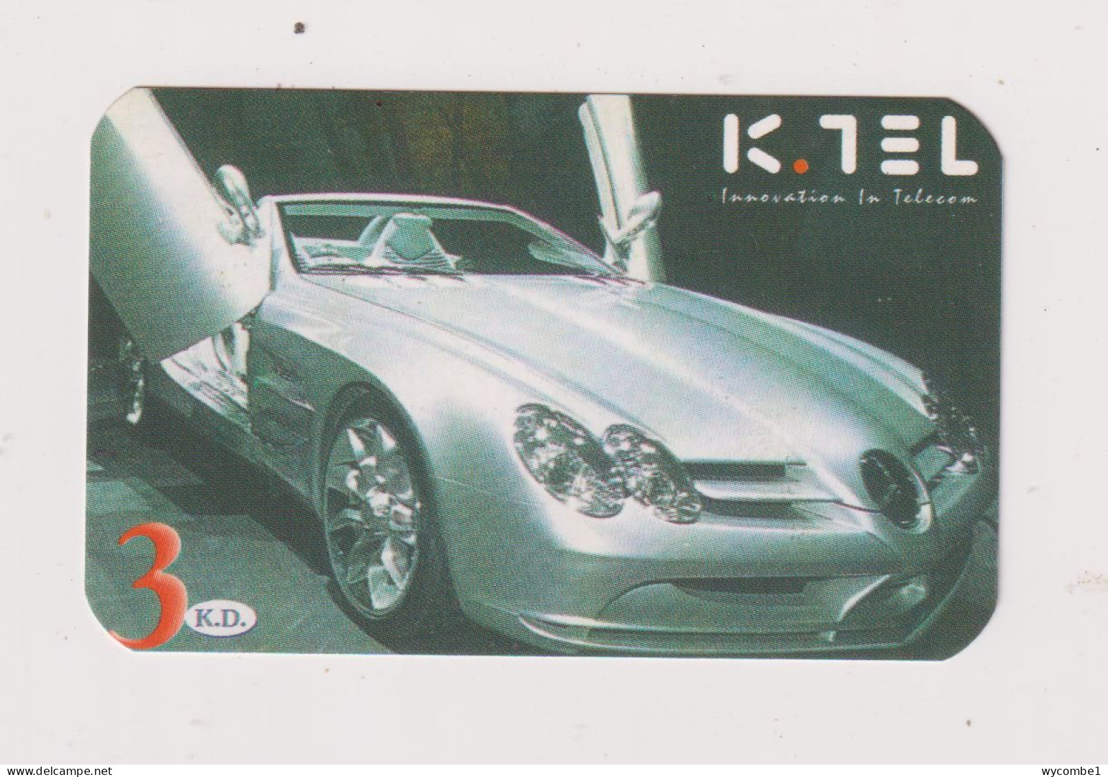 KUWAIT - Motor Car Remote  Phonecard - Kuwait