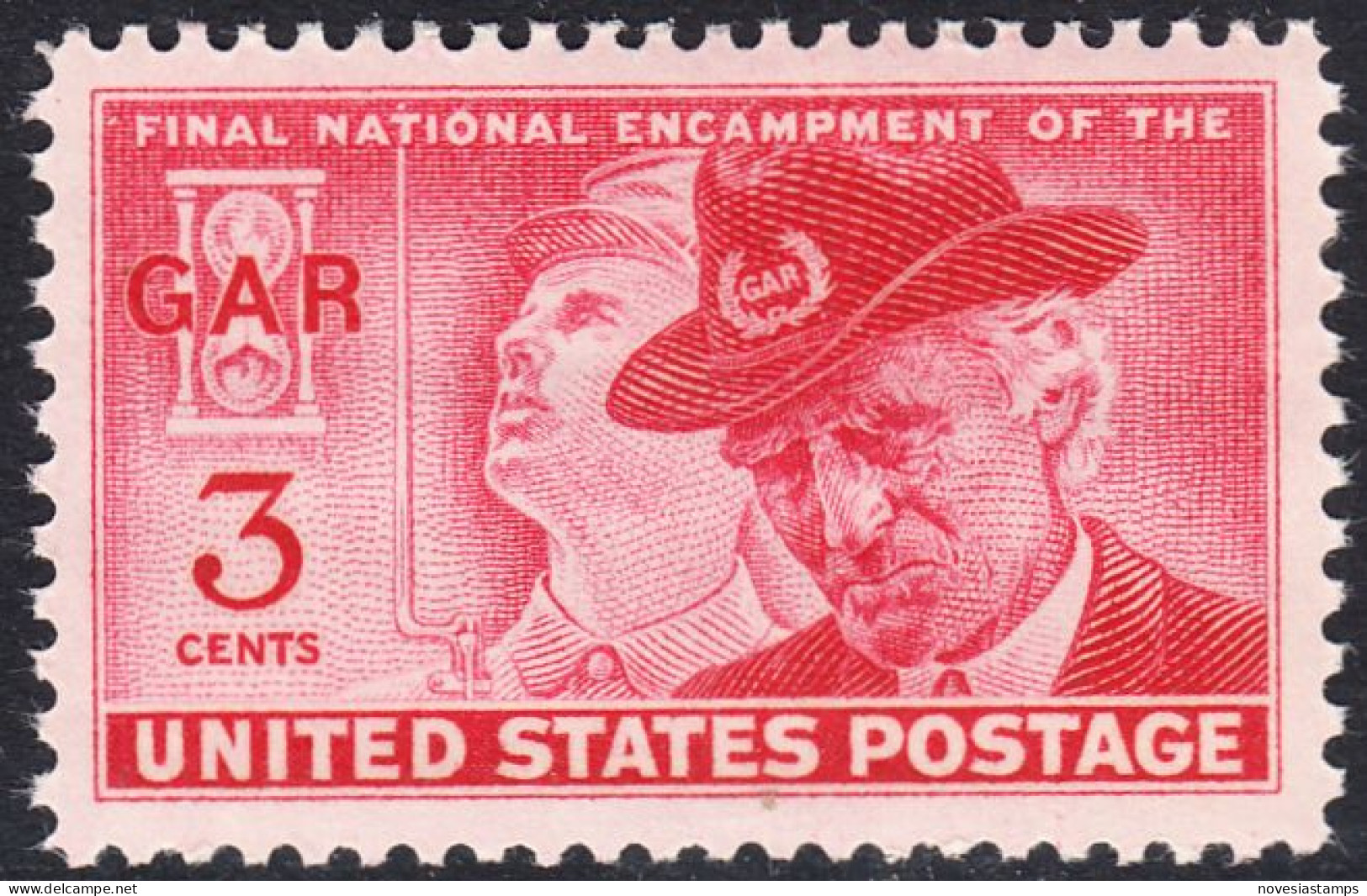 !a! USA Sc# 0985 MNH SINGLE (a2) - Final Encampment - Ongebruikt