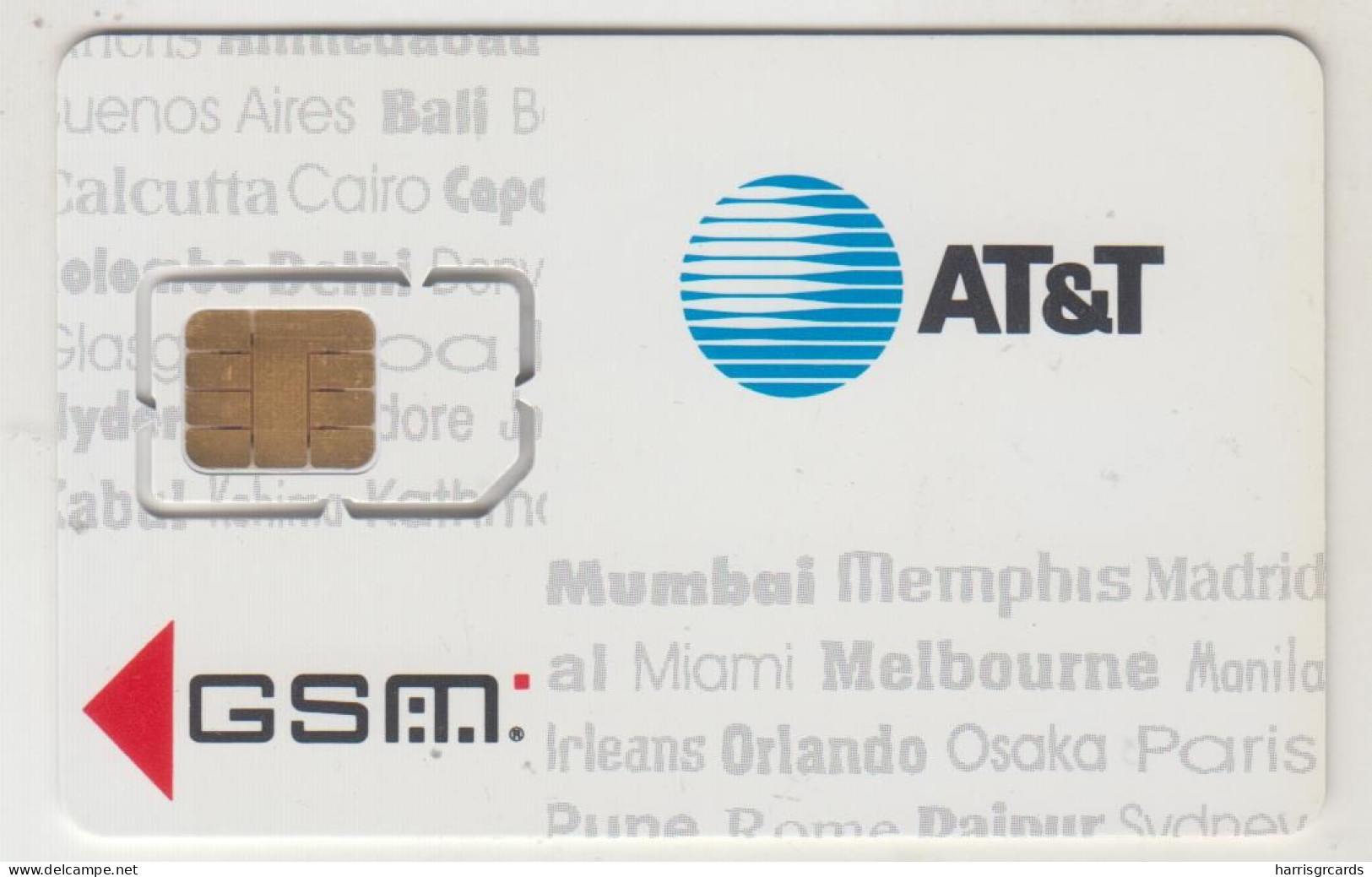 INDIA - AT&T Logo, Birla AT&T GSM Card , Mint - Inde