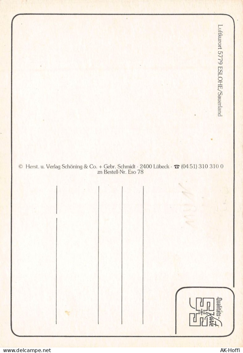 ESLOHE Im Sauerland - Mehrbildkarte (768) - Olpe