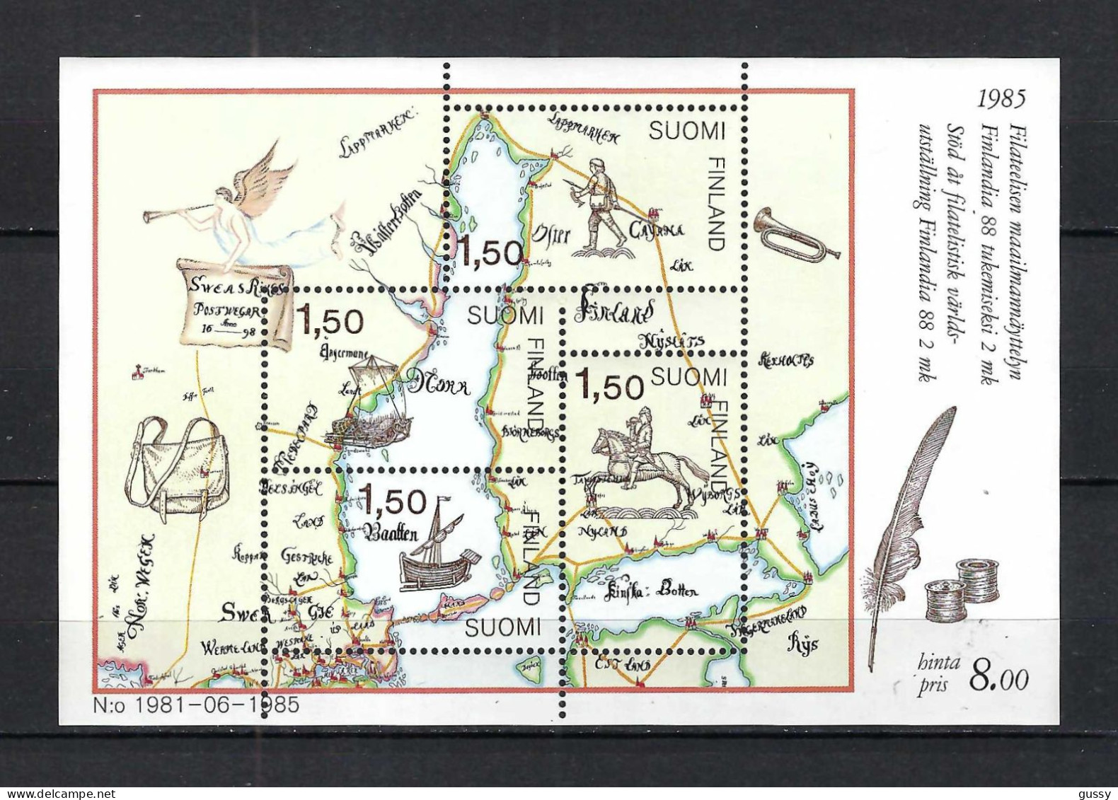 FINLANDE Ca.1985 Bloc Neuf** - Blocchi E Foglietti