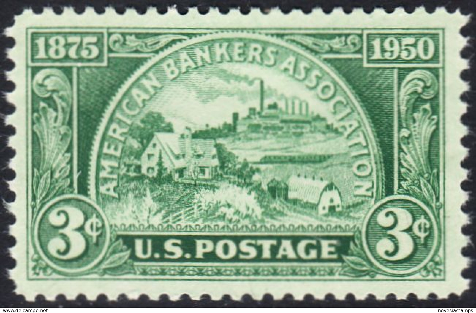 !a! USA Sc# 0987 MNH SINGLE (a3) - Americas Bankers - Ongebruikt