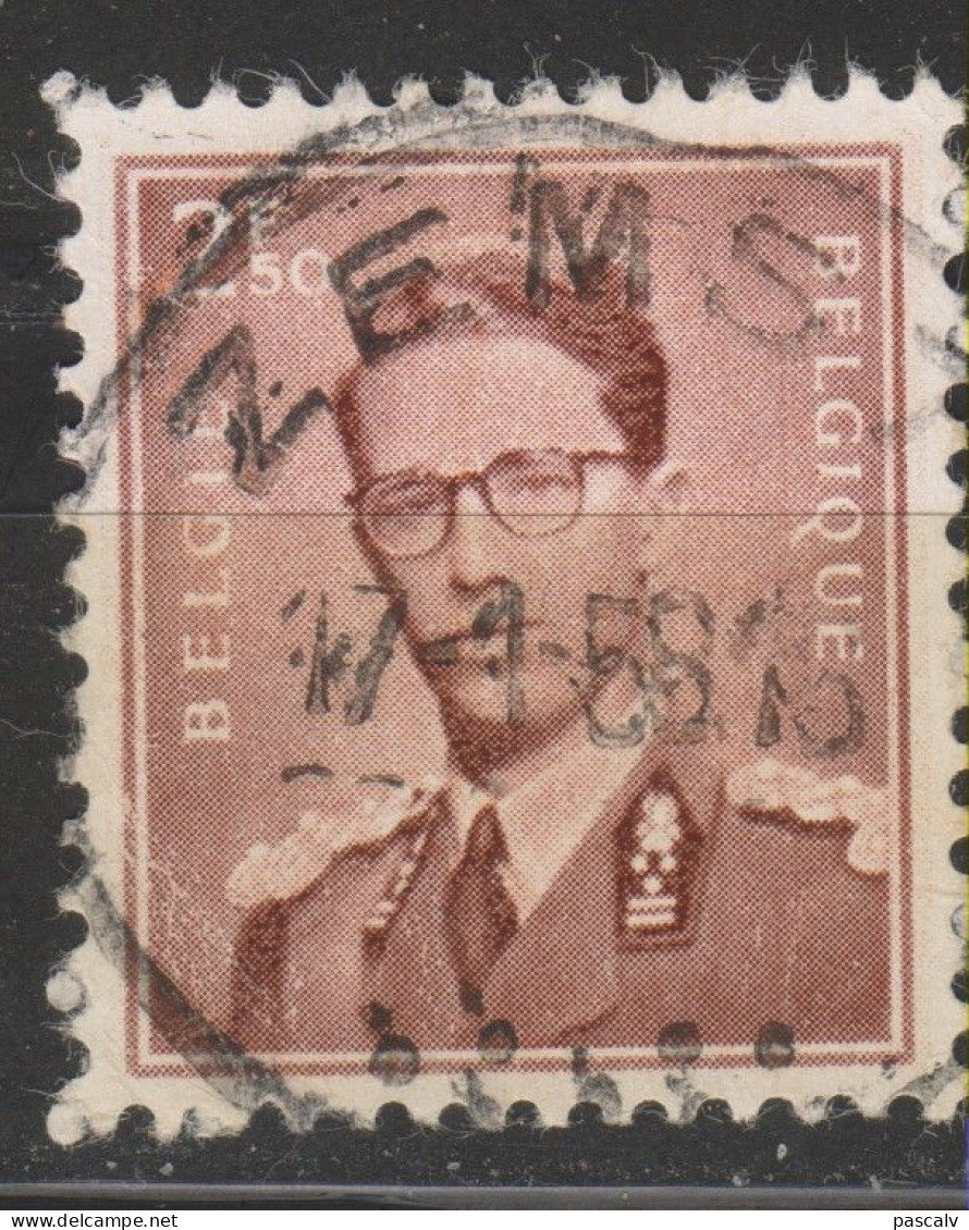 COB 1028 Oblitération Centrale ZEMST - 1953-1972 Brillen