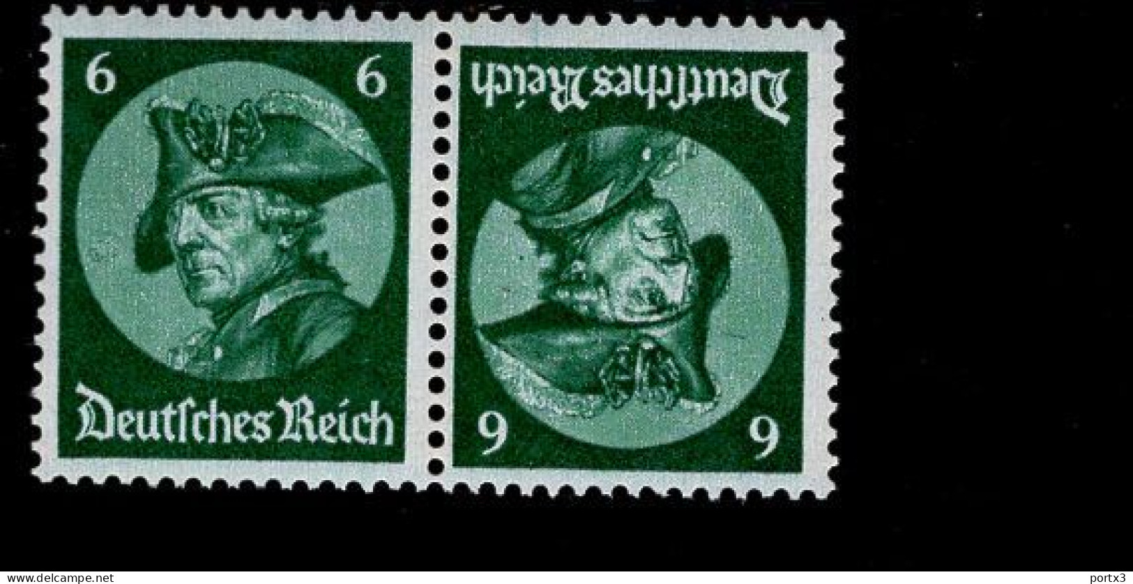 Deutsches Reich K 17 Friedrich Der Große MNH Postfrisch ** Neuf - Booklets & Se-tenant