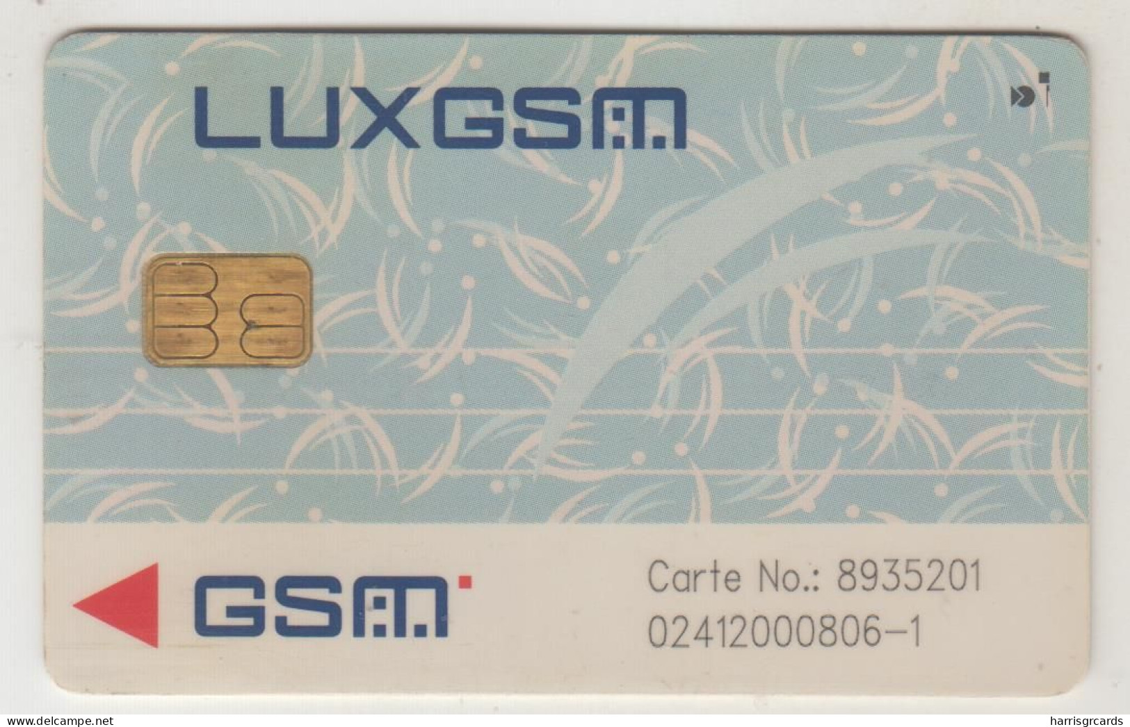 LUXEMBOURG - LUX GSM - Reverse "Mobilux Helpline 42 88 1-1" GSM Card, Used - Luxemburg