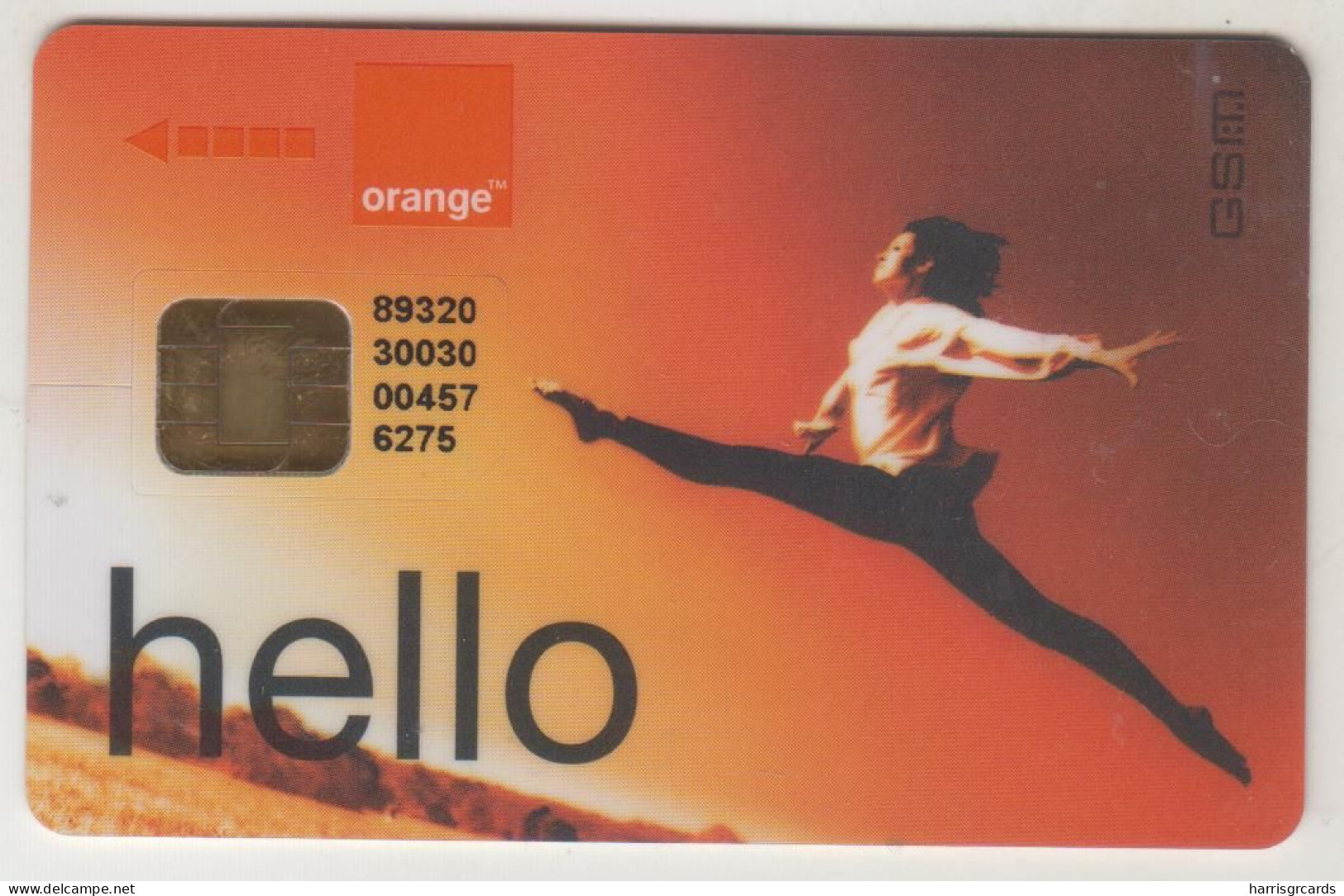 BELGIUM - Hello, Orange GSM Card, Mint - GSM-Kaarten, Herlaadbaar & Voorafbetaald