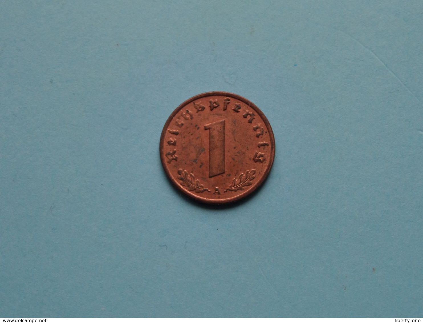 1937 A > 1 Reichspfennig ( Zie/voir SCANS Voor Detail ) >> ( Uncleaned ) ! - 1 Reichspfennig