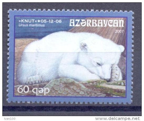 2007.  Azerbaijan, Polar Bear, 1v, Mint/** - Azerbaïdjan