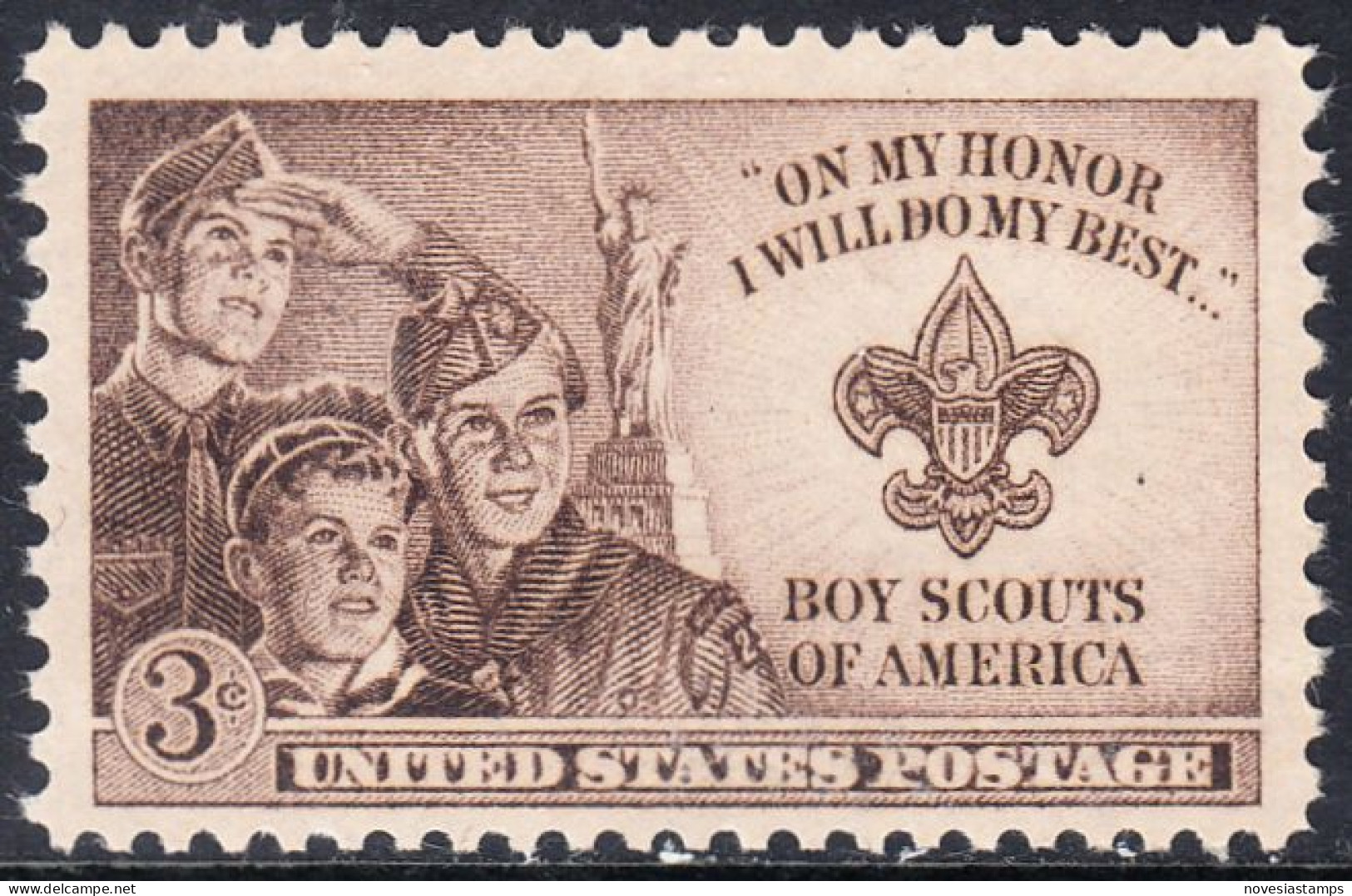 !a! USA Sc# 0995 MNH SINGLE (a1) - Boy Scouts - Ongebruikt