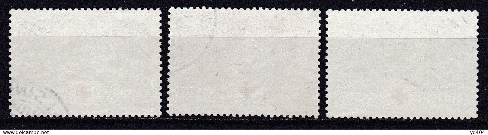 FI048 – FINLANDE – FINLAND – 1934 – RED CROSS FUND – SC B15/17 USED 15 € - Oblitérés