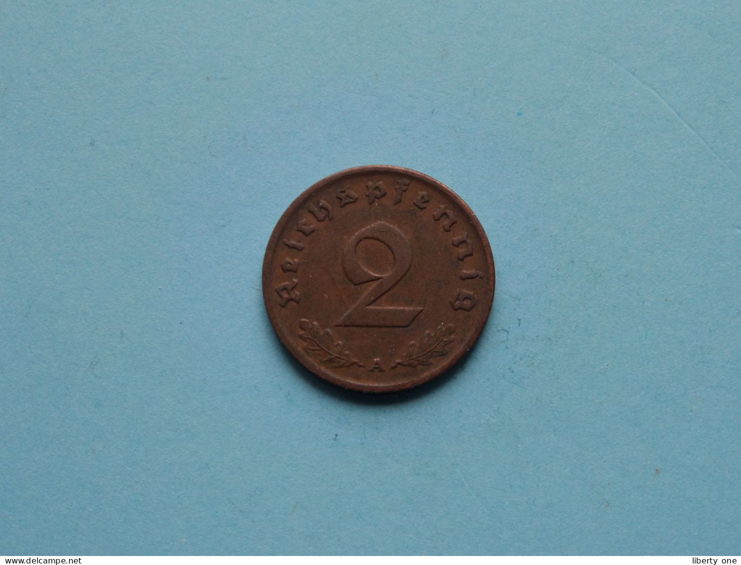 1937 A > 2 Reichspfennig ( Zie/voir SCANS Voor Detail ) >> ( Uncleaned ) ! - 2 Reichspfennig